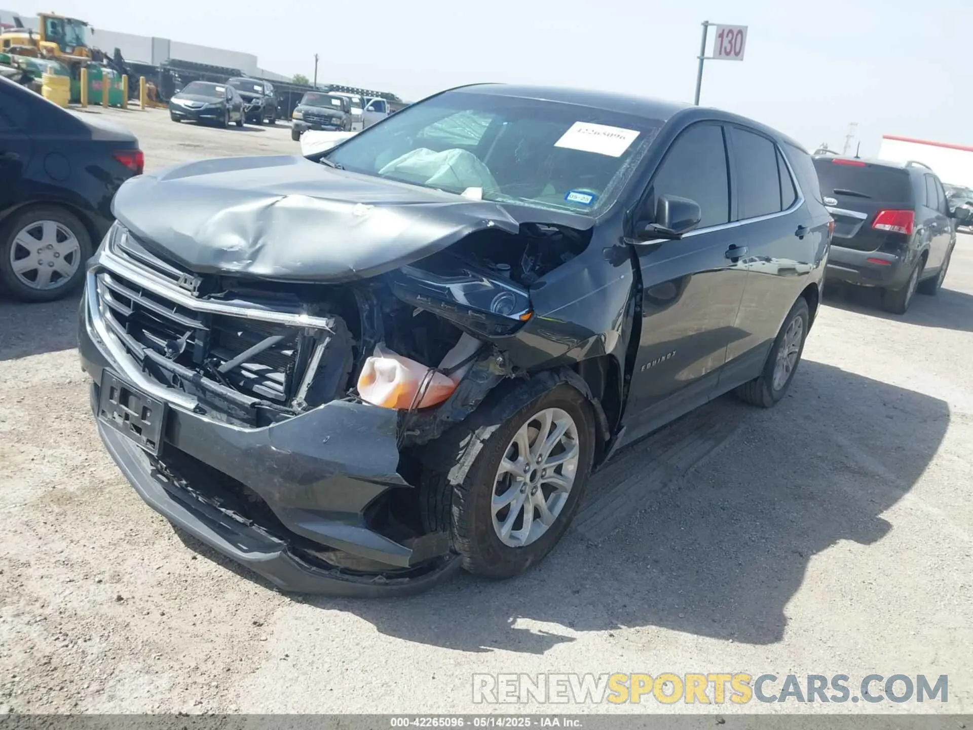 2 Photograph of a damaged car 2GNAXKEV6K6167979 CHEVROLET EQUINOX 2019