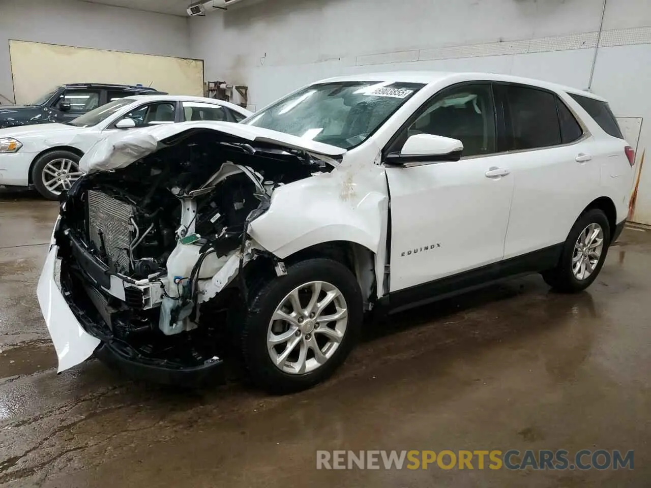 1 Photograph of a damaged car 2GNAXKEV6K6180344 CHEVROLET EQUINOX 2019