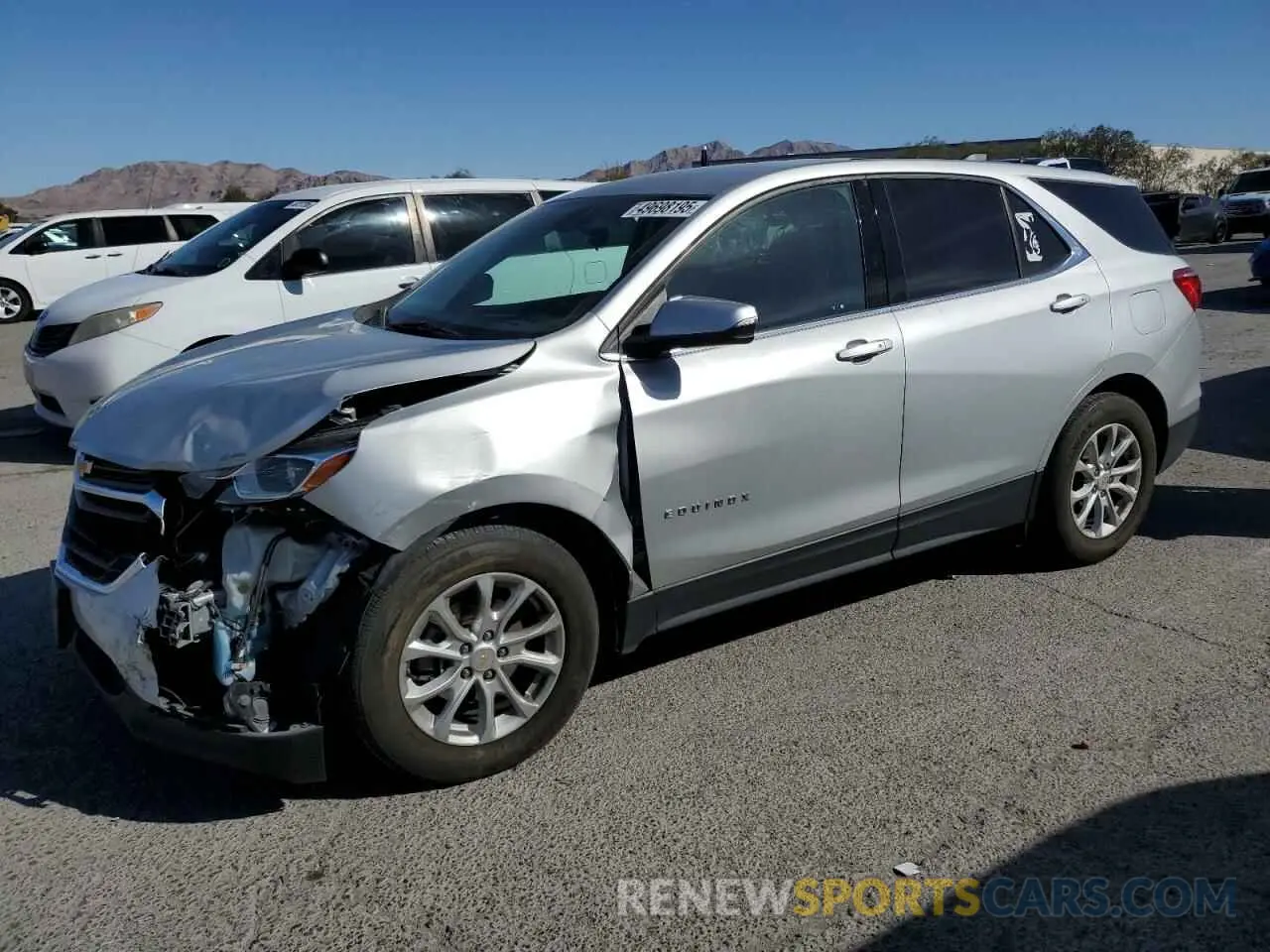 1 Photograph of a damaged car 2GNAXKEV6K6220521 CHEVROLET EQUINOX 2019