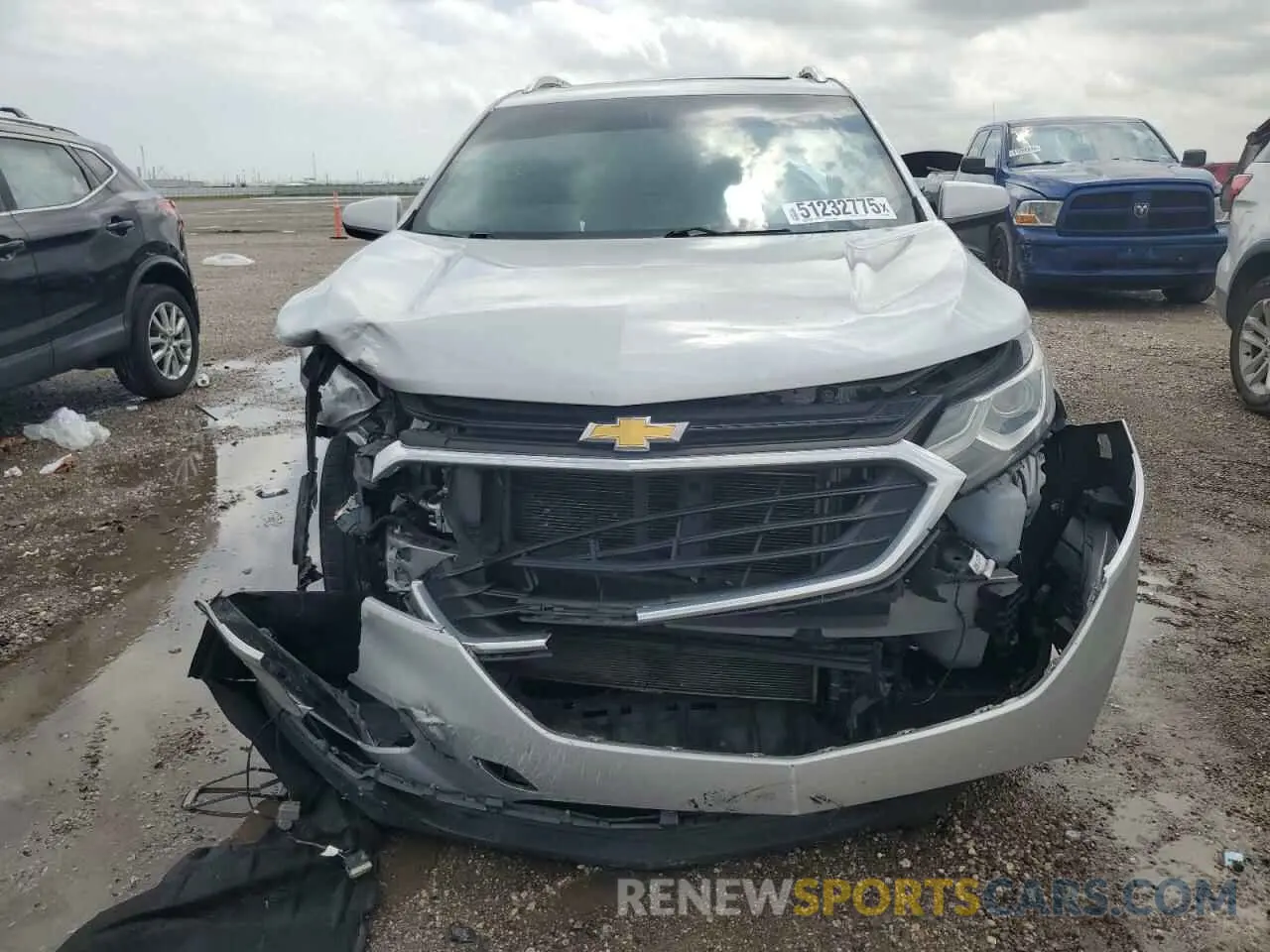 5 Photograph of a damaged car 2GNAXKEV6K6278287 CHEVROLET EQUINOX 2019