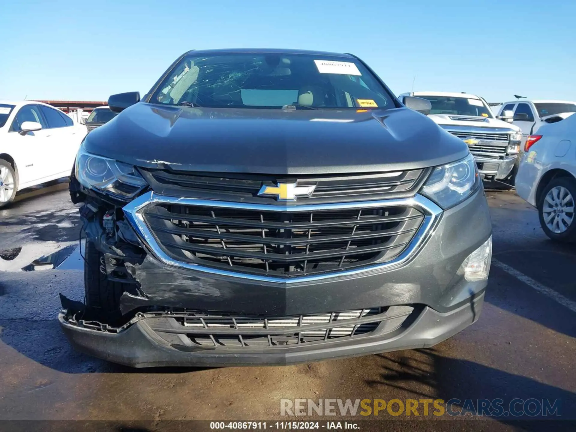 12 Photograph of a damaged car 2GNAXKEV7K6210595 CHEVROLET EQUINOX 2019