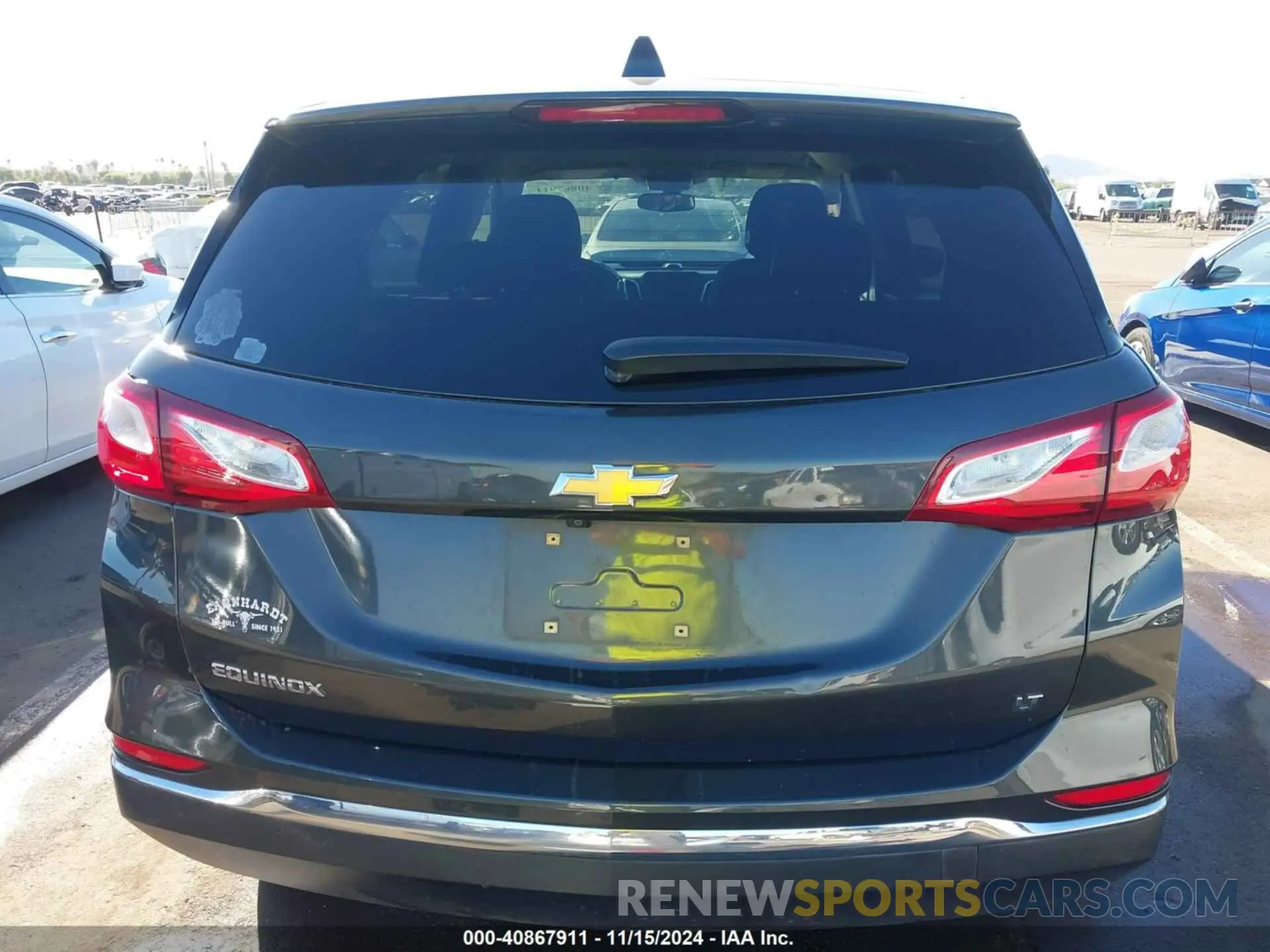 16 Photograph of a damaged car 2GNAXKEV7K6210595 CHEVROLET EQUINOX 2019