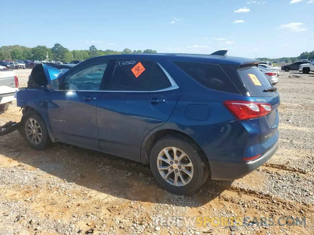 2 Фотография поврежденного автомобиля 2GNAXKEV7K6261627 CHEVROLET EQUINOX 2019