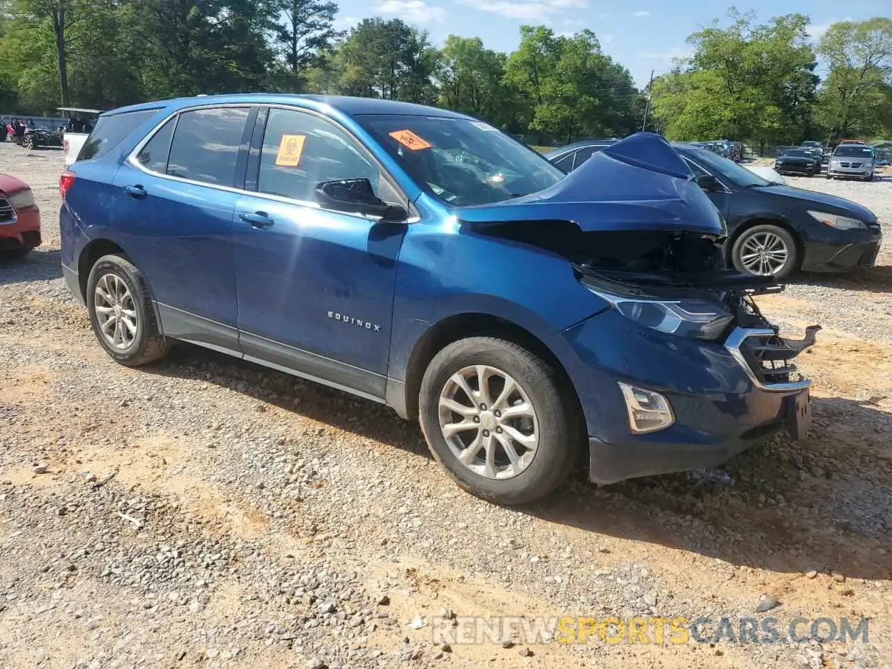 4 Фотография поврежденного автомобиля 2GNAXKEV7K6261627 CHEVROLET EQUINOX 2019