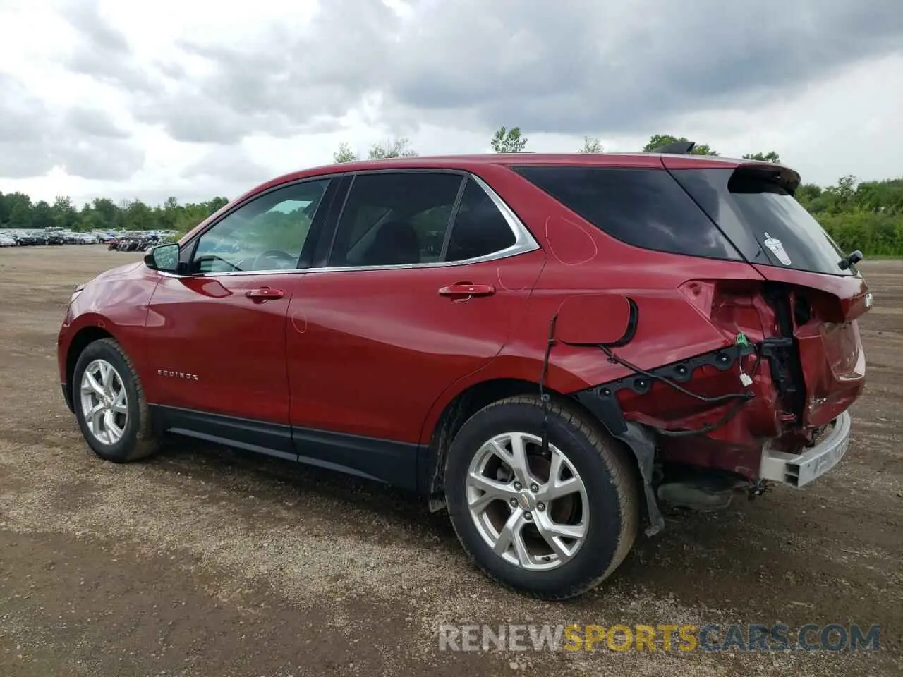 2 Photograph of a damaged car 2GNAXKEV8K6111994 CHEVROLET EQUINOX 2019
