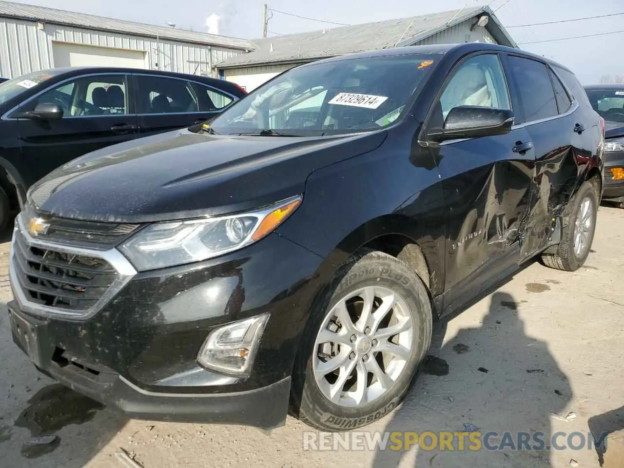 1 Photograph of a damaged car 2GNAXKEV9K6139531 CHEVROLET EQUINOX 2019