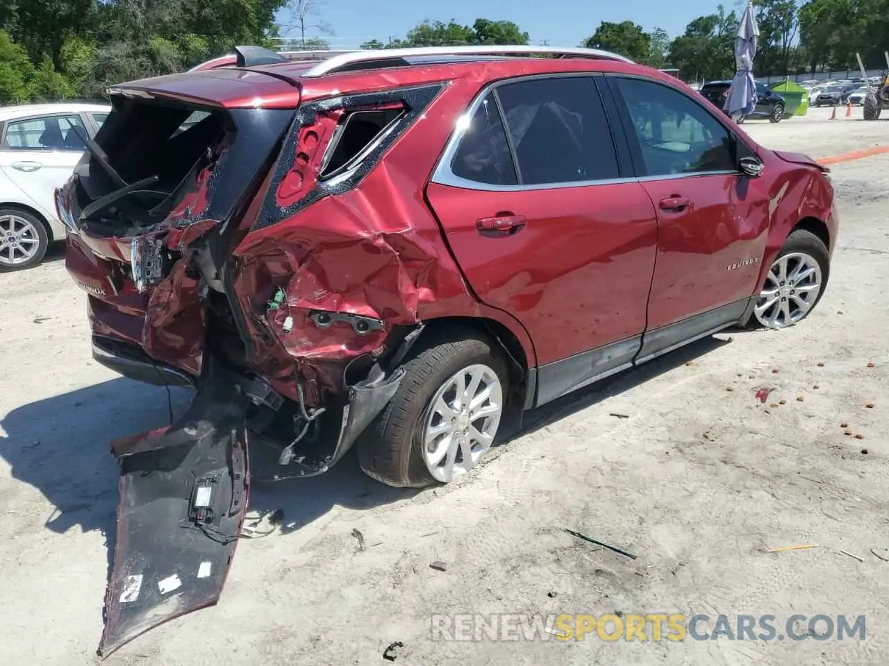 3 Photograph of a damaged car 2GNAXKEV9K6142722 CHEVROLET EQUINOX 2019