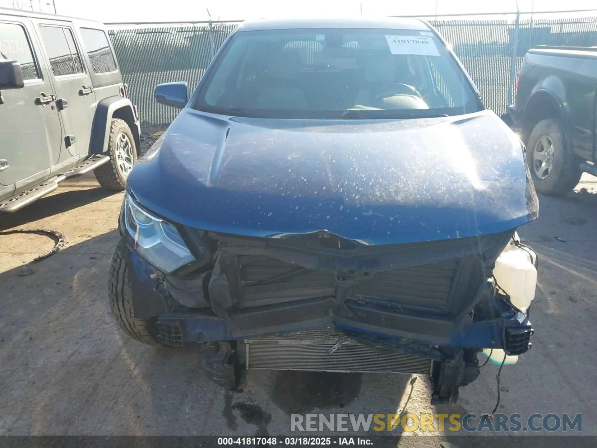 12 Photograph of a damaged car 2GNAXKEV9K6187983 CHEVROLET EQUINOX 2019
