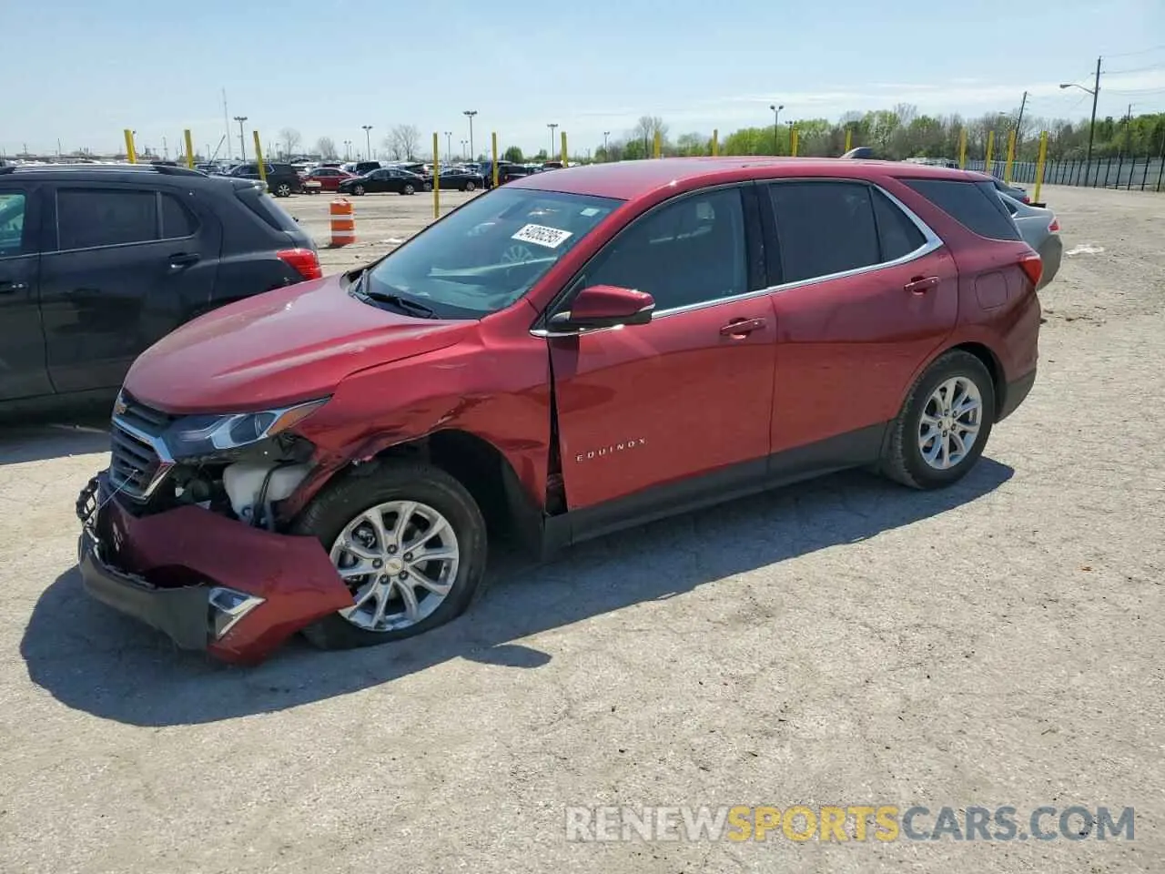 1 Photograph of a damaged car 2GNAXKEVXK6105596 CHEVROLET EQUINOX 2019