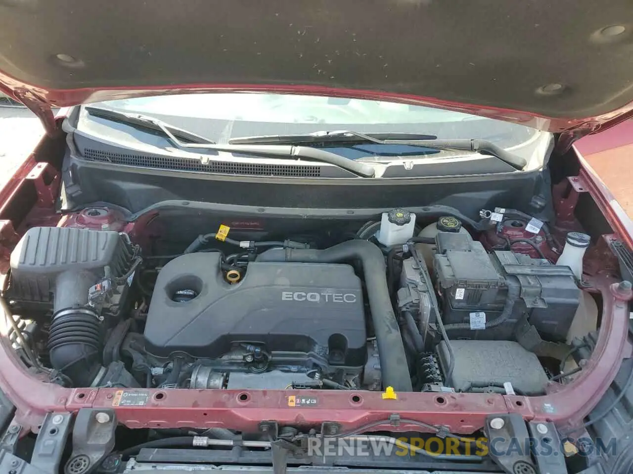 12 Photograph of a damaged car 2GNAXKEVXK6105596 CHEVROLET EQUINOX 2019