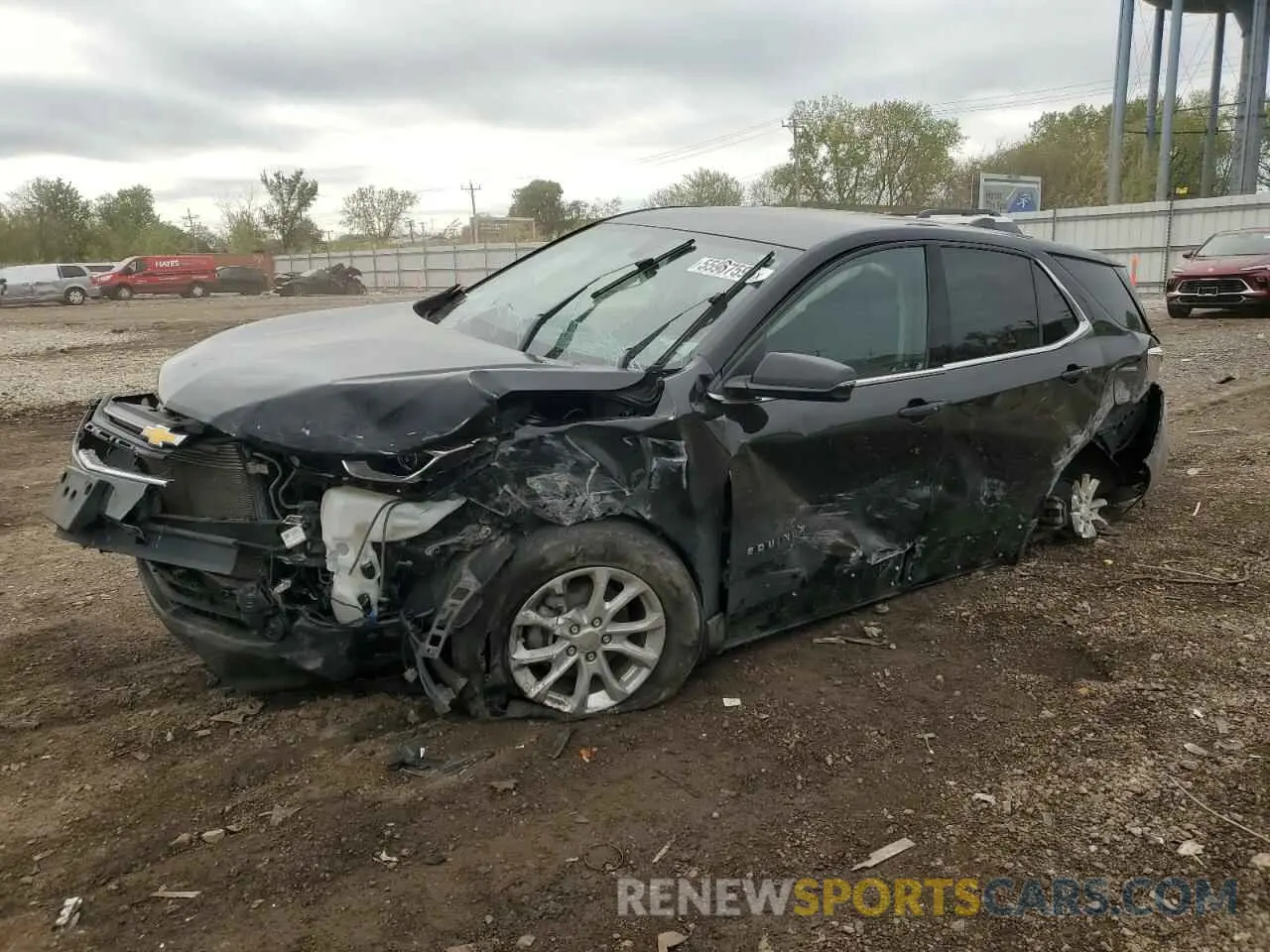 1 Photograph of a damaged car 2GNAXKEVXK6270130 CHEVROLET EQUINOX 2019