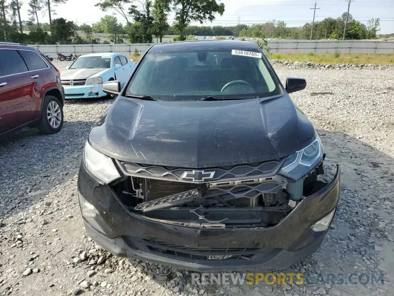 5 Photograph of a damaged car 2GNAXLEX1K6160140 CHEVROLET EQUINOX 2019