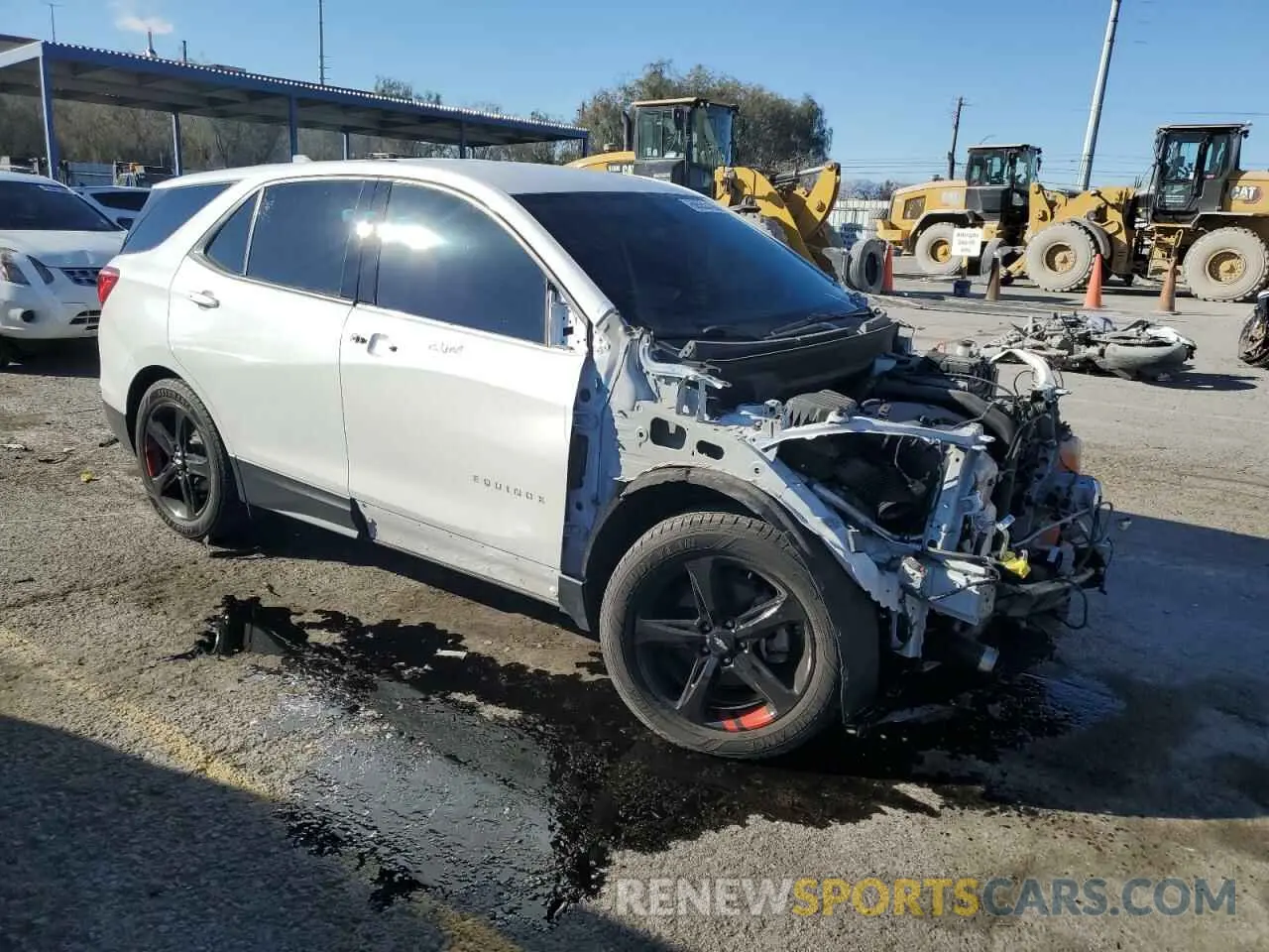 4 Photograph of a damaged car 2GNAXLEX2K6242247 CHEVROLET EQUINOX 2019