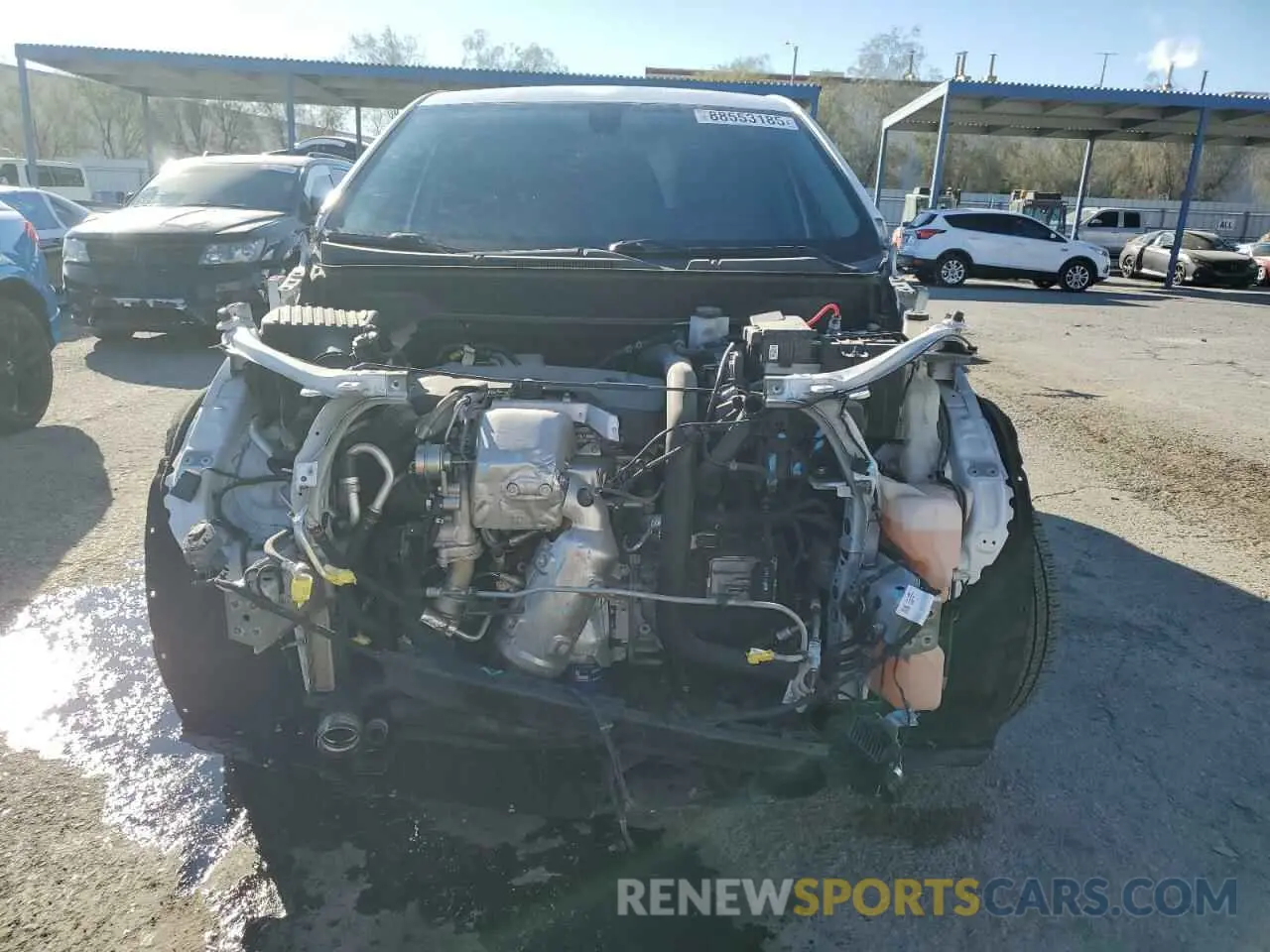 5 Photograph of a damaged car 2GNAXLEX2K6242247 CHEVROLET EQUINOX 2019