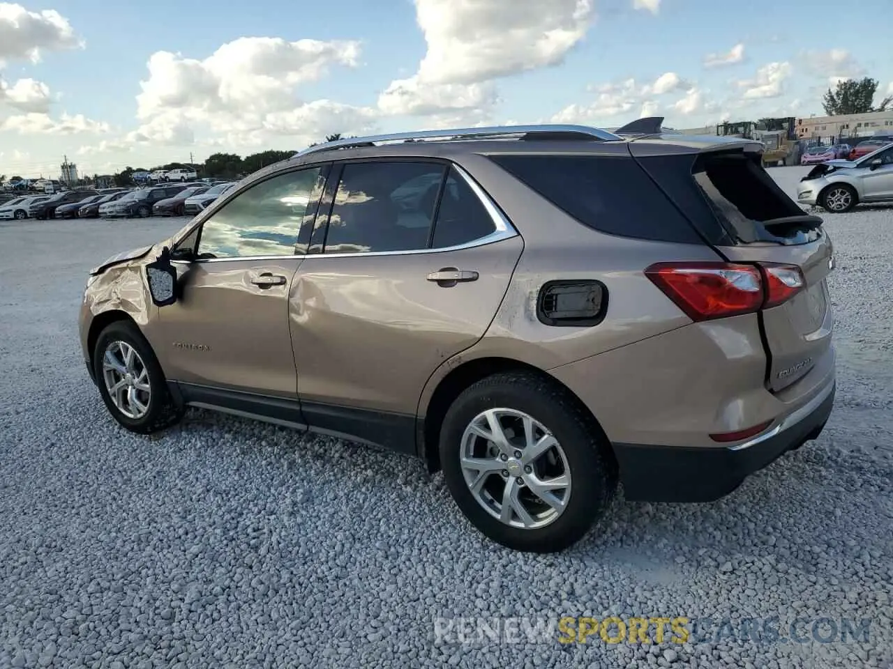2 Photograph of a damaged car 2GNAXLEX4K6268512 CHEVROLET EQUINOX 2019