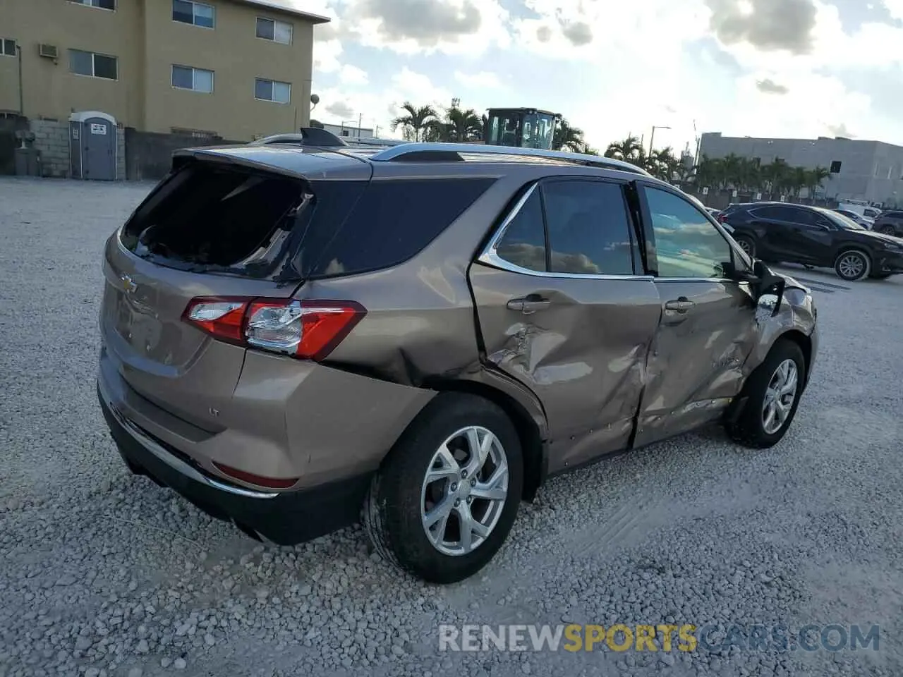 3 Photograph of a damaged car 2GNAXLEX4K6268512 CHEVROLET EQUINOX 2019