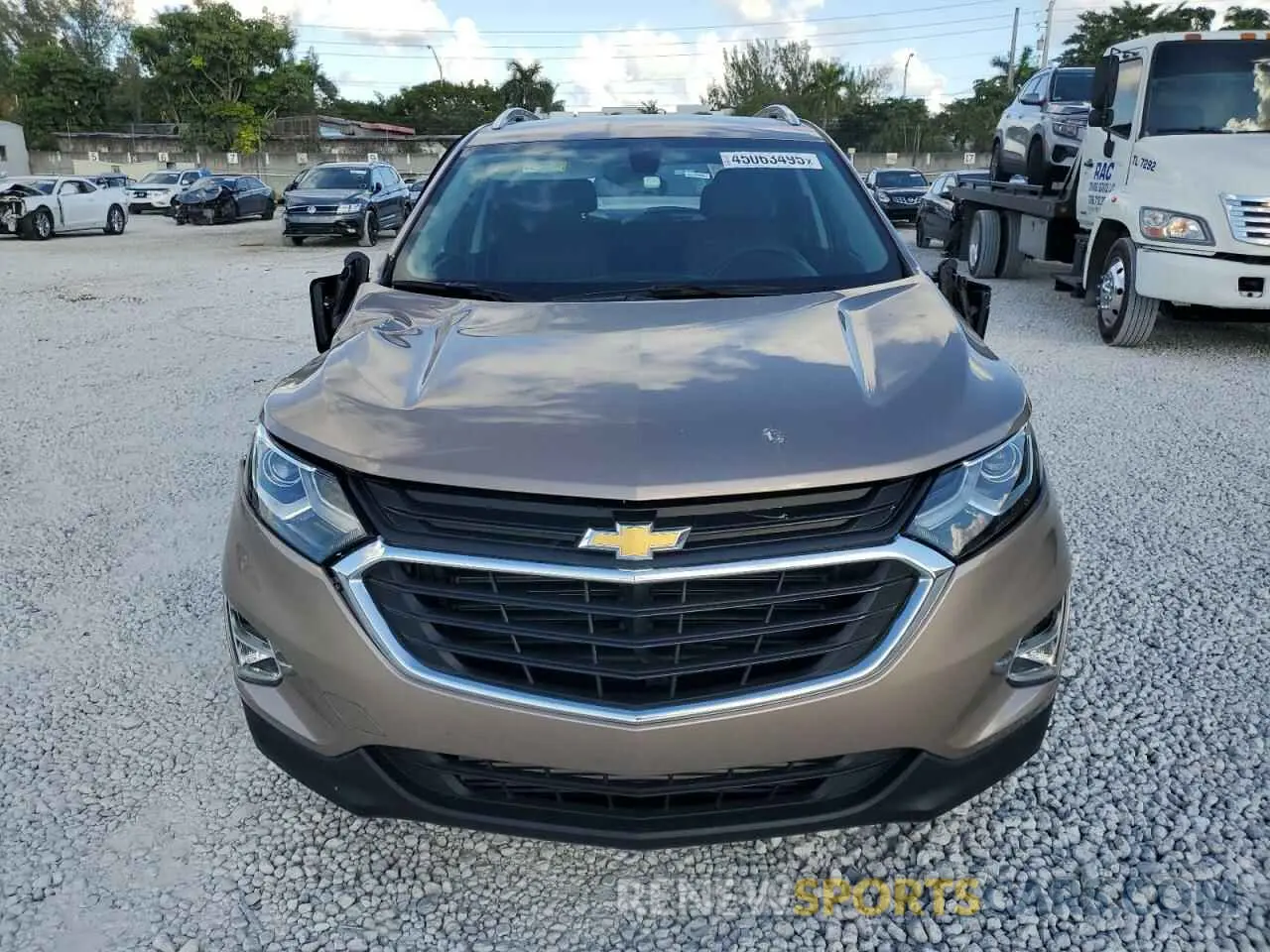 5 Photograph of a damaged car 2GNAXLEX4K6268512 CHEVROLET EQUINOX 2019