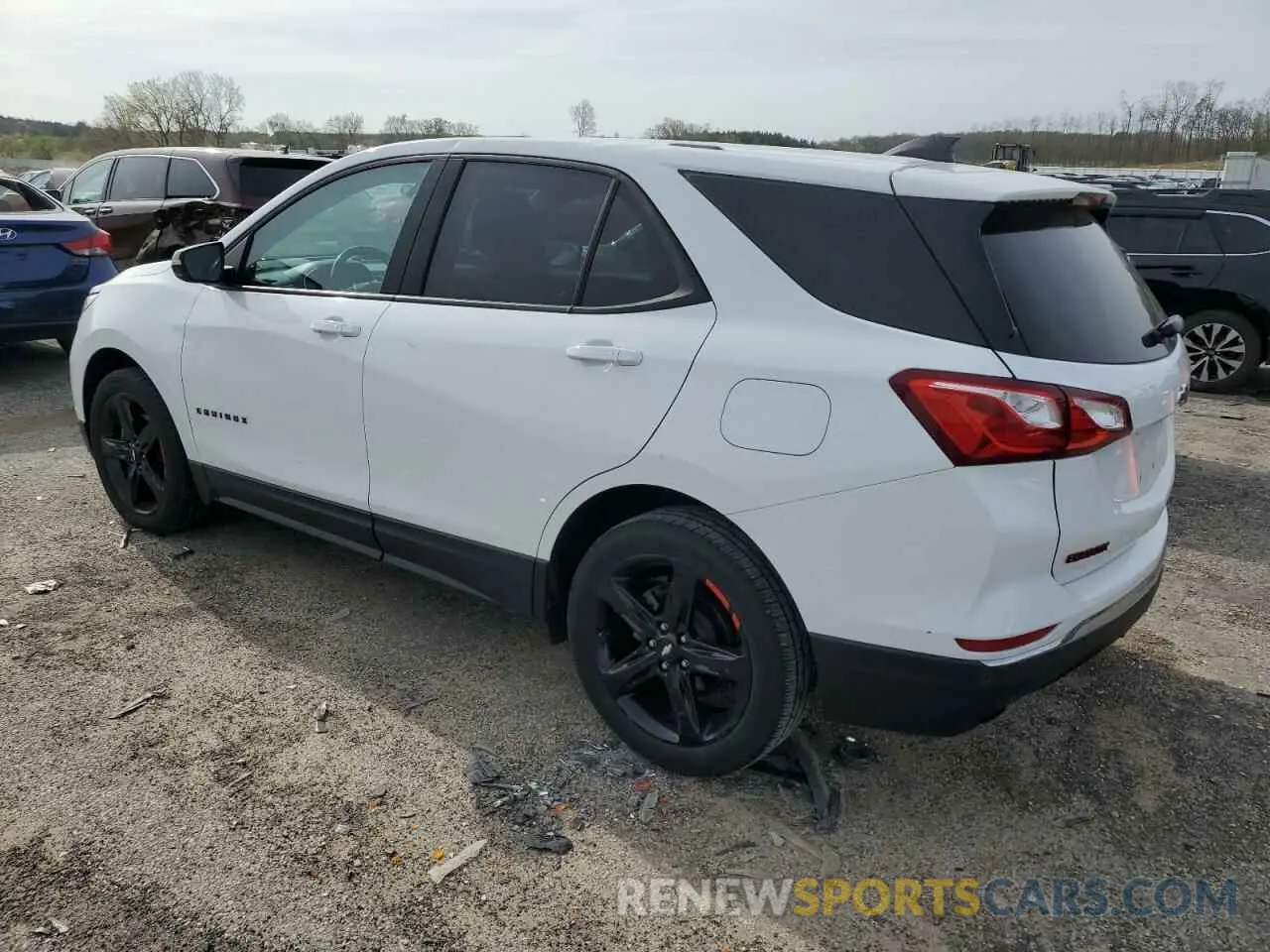 2 Photograph of a damaged car 2GNAXLEX6K6168363 CHEVROLET EQUINOX 2019