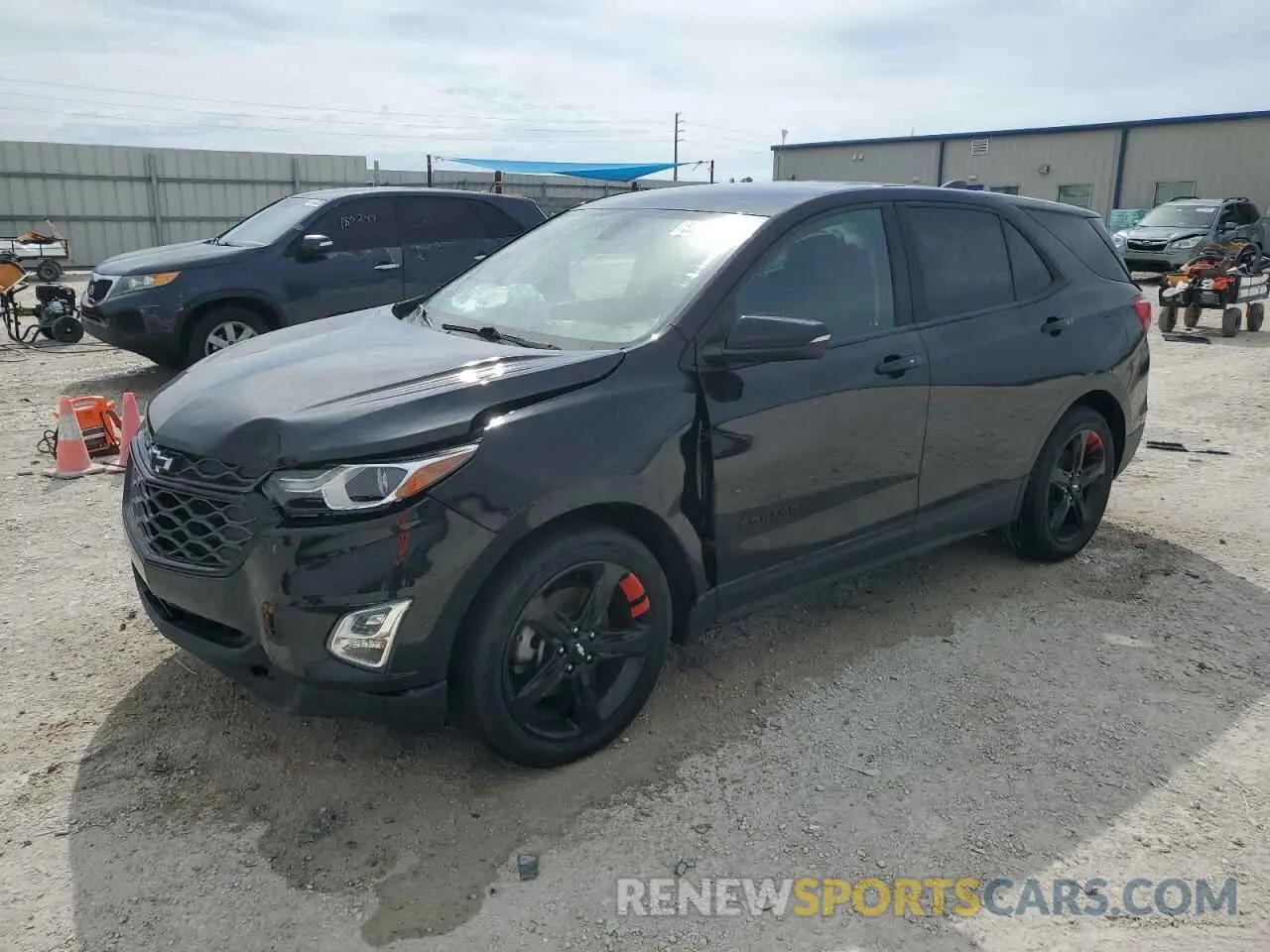 1 Photograph of a damaged car 2GNAXLEX7K6225931 CHEVROLET EQUINOX 2019