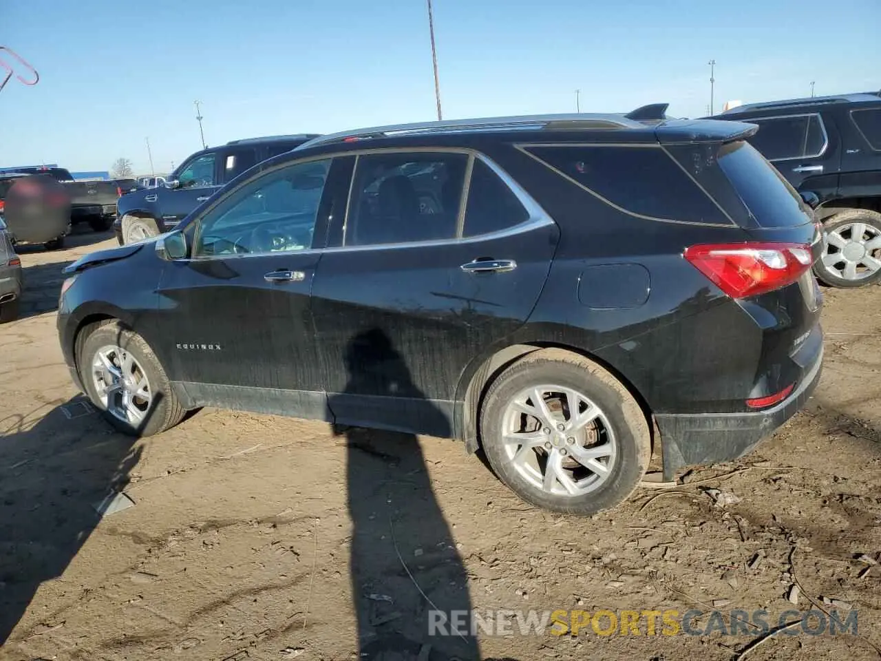 2 Photograph of a damaged car 2GNAXNEV8K6262741 CHEVROLET EQUINOX 2019