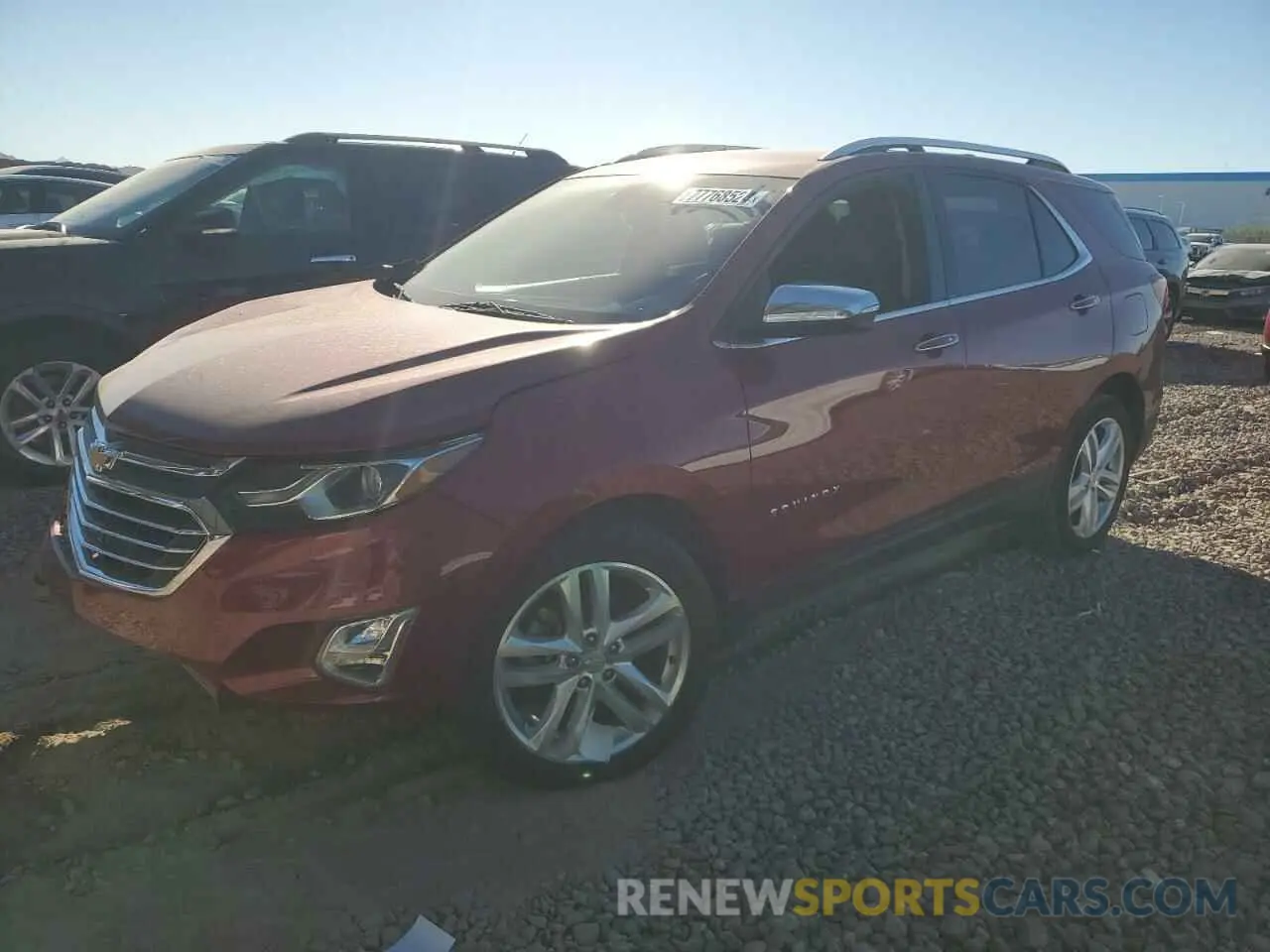 1 Photograph of a damaged car 2GNAXPEX2K6305144 CHEVROLET EQUINOX 2019