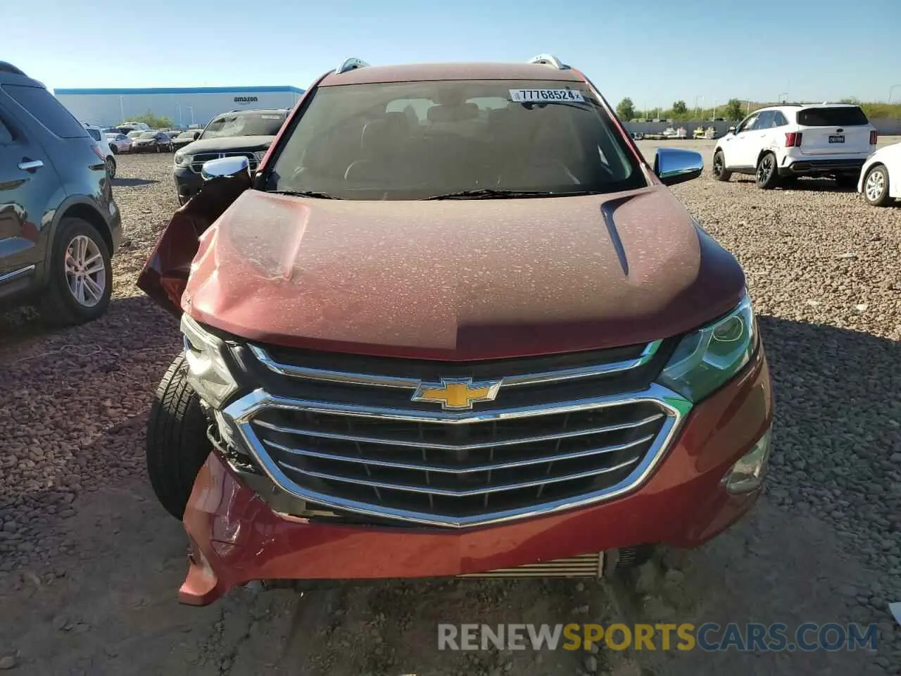 5 Photograph of a damaged car 2GNAXPEX2K6305144 CHEVROLET EQUINOX 2019