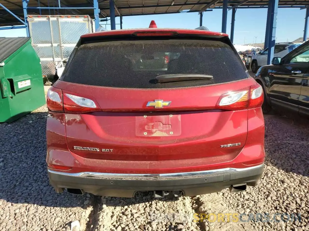 6 Photograph of a damaged car 2GNAXPEX2K6305144 CHEVROLET EQUINOX 2019