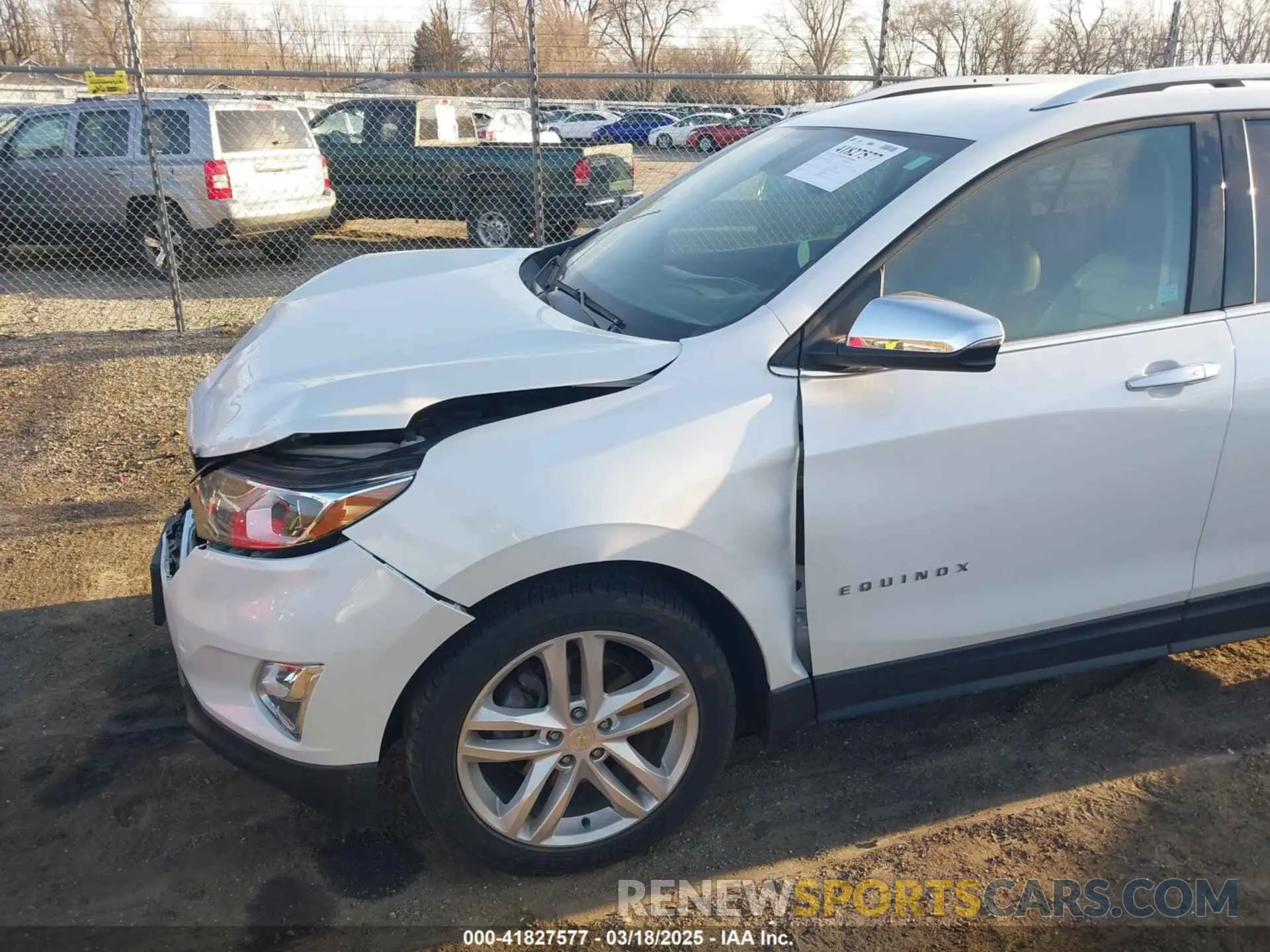 6 Photograph of a damaged car 2GNAXPEX3K6251661 CHEVROLET EQUINOX 2019
