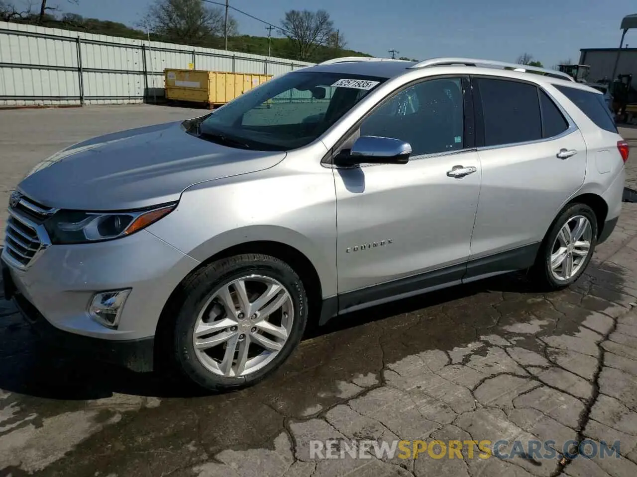 1 Фотография поврежденного автомобиля 2GNAXPEX4K6248235 CHEVROLET EQUINOX 2019