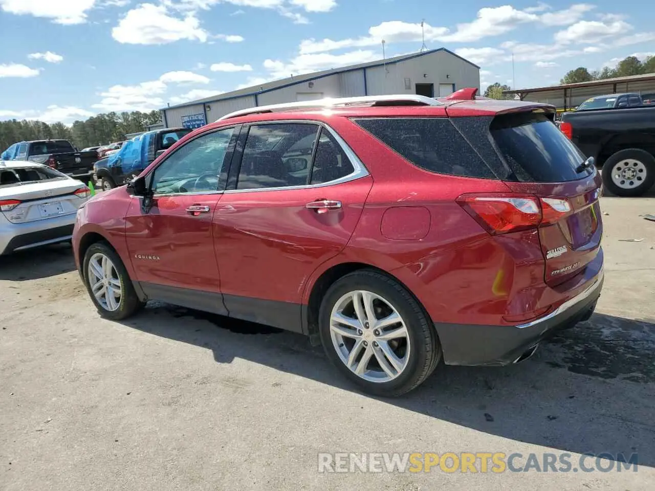 2 Photograph of a damaged car 2GNAXPEX6K6233283 CHEVROLET EQUINOX 2019