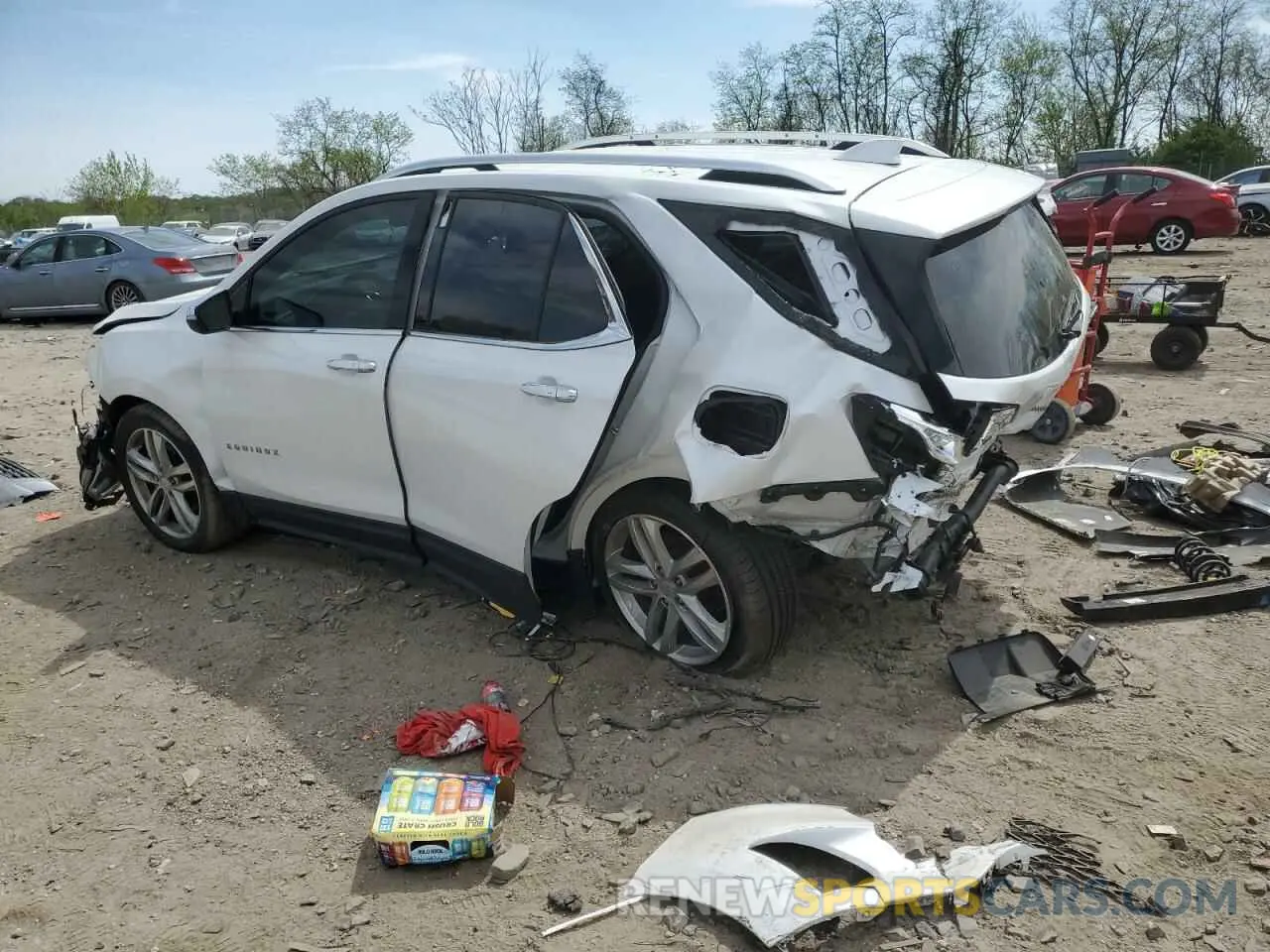 2 Фотография поврежденного автомобиля 2GNAXPEX8K6276748 CHEVROLET EQUINOX 2019