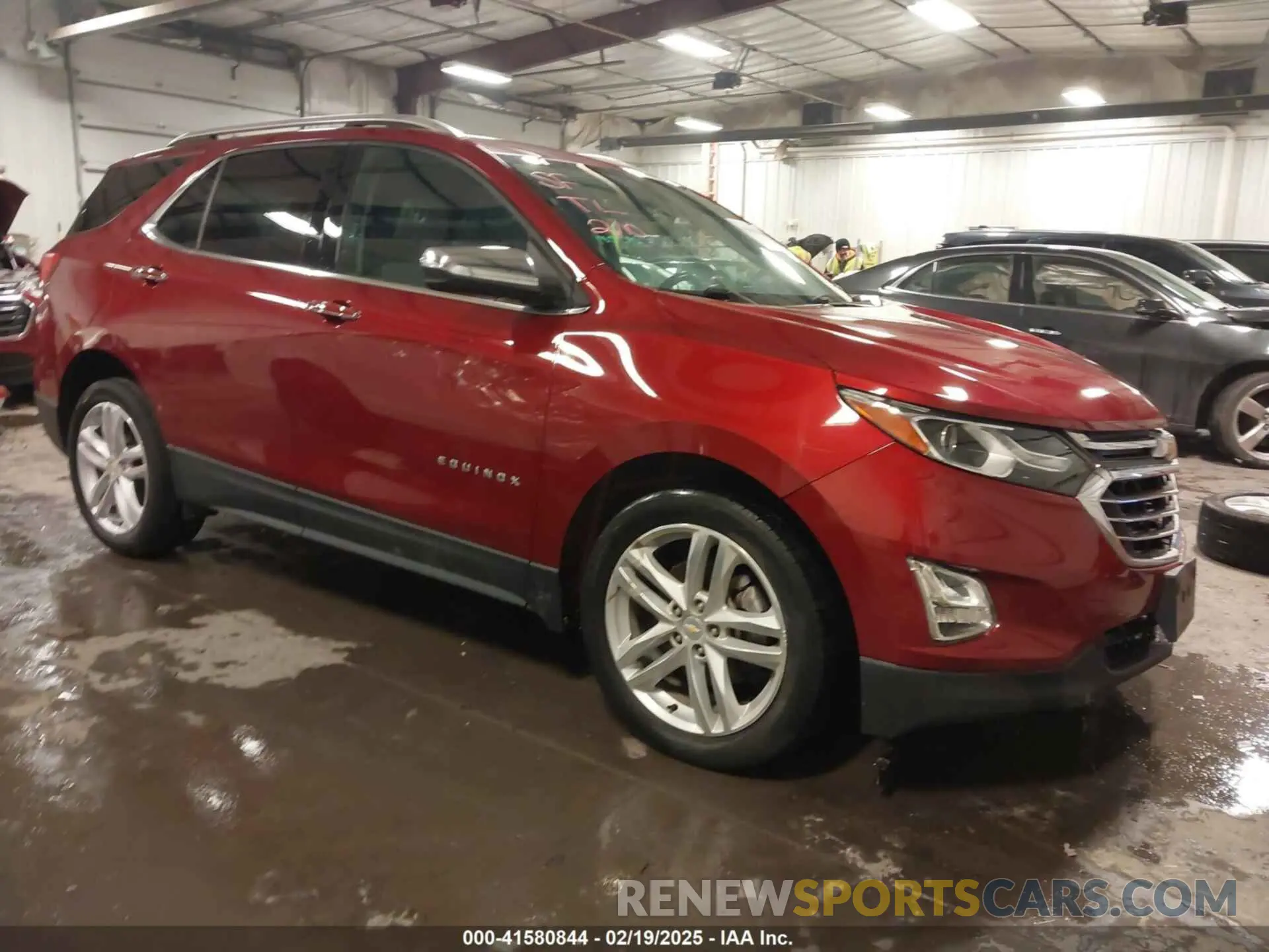 1 Photograph of a damaged car 2GNAXPEX9K6232273 CHEVROLET EQUINOX 2019
