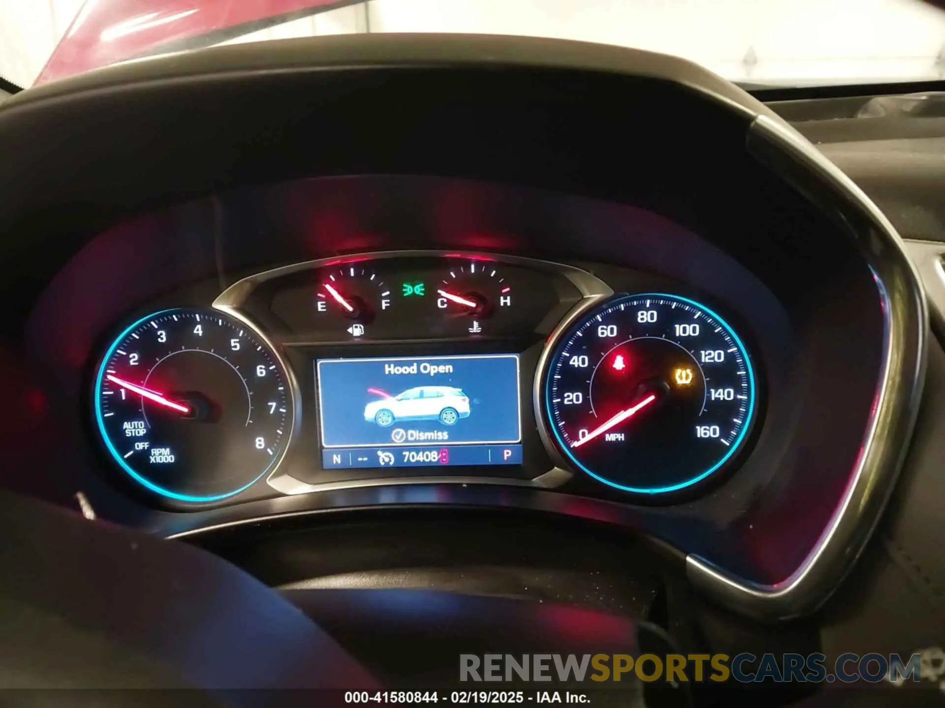 7 Photograph of a damaged car 2GNAXPEX9K6232273 CHEVROLET EQUINOX 2019