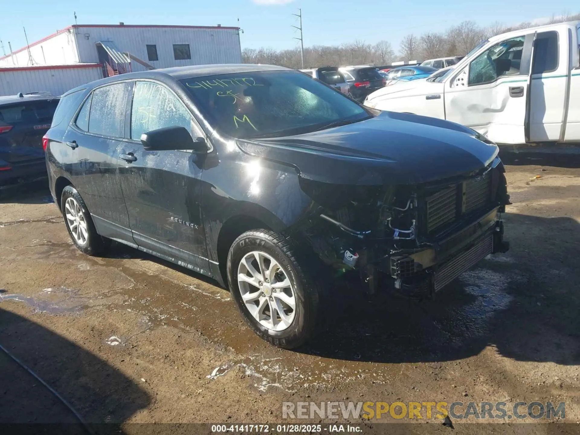 1 Photograph of a damaged car 2GNAXSEV0K6227481 CHEVROLET EQUINOX 2019