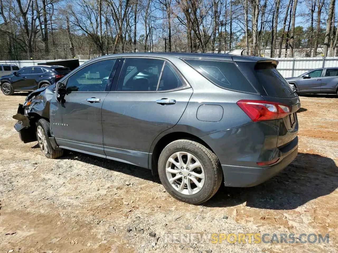 2 Photograph of a damaged car 2GNAXSEV2K6101512 CHEVROLET EQUINOX 2019