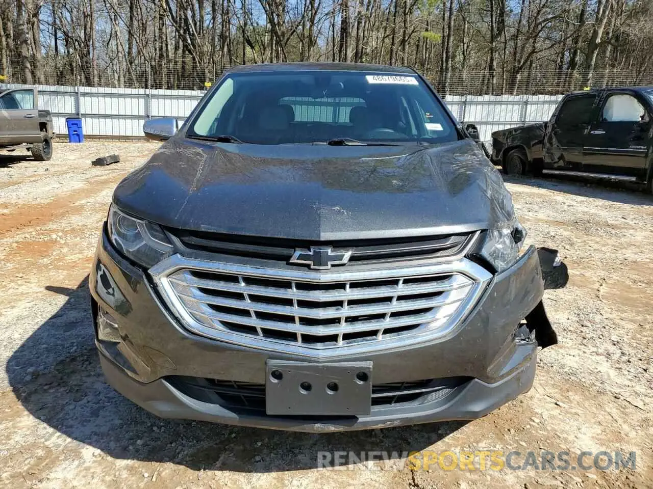 5 Photograph of a damaged car 2GNAXSEV2K6101512 CHEVROLET EQUINOX 2019