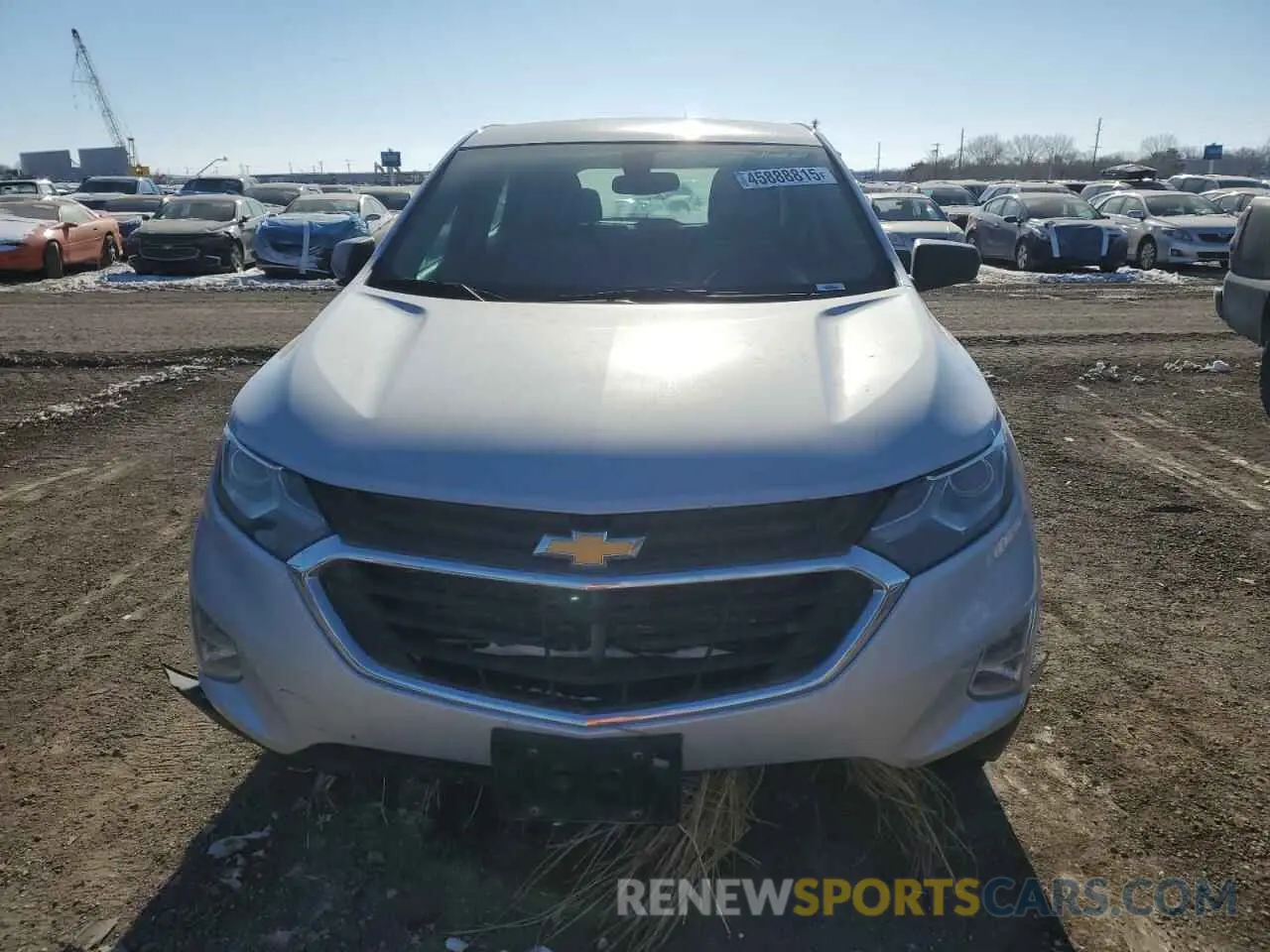 5 Photograph of a damaged car 2GNAXSEV2K6255931 CHEVROLET EQUINOX 2019