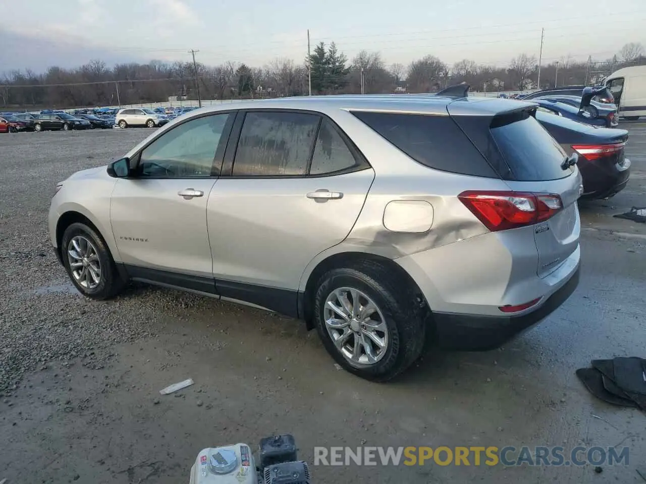 2 Photograph of a damaged car 2GNAXSEV3K6216555 CHEVROLET EQUINOX 2019