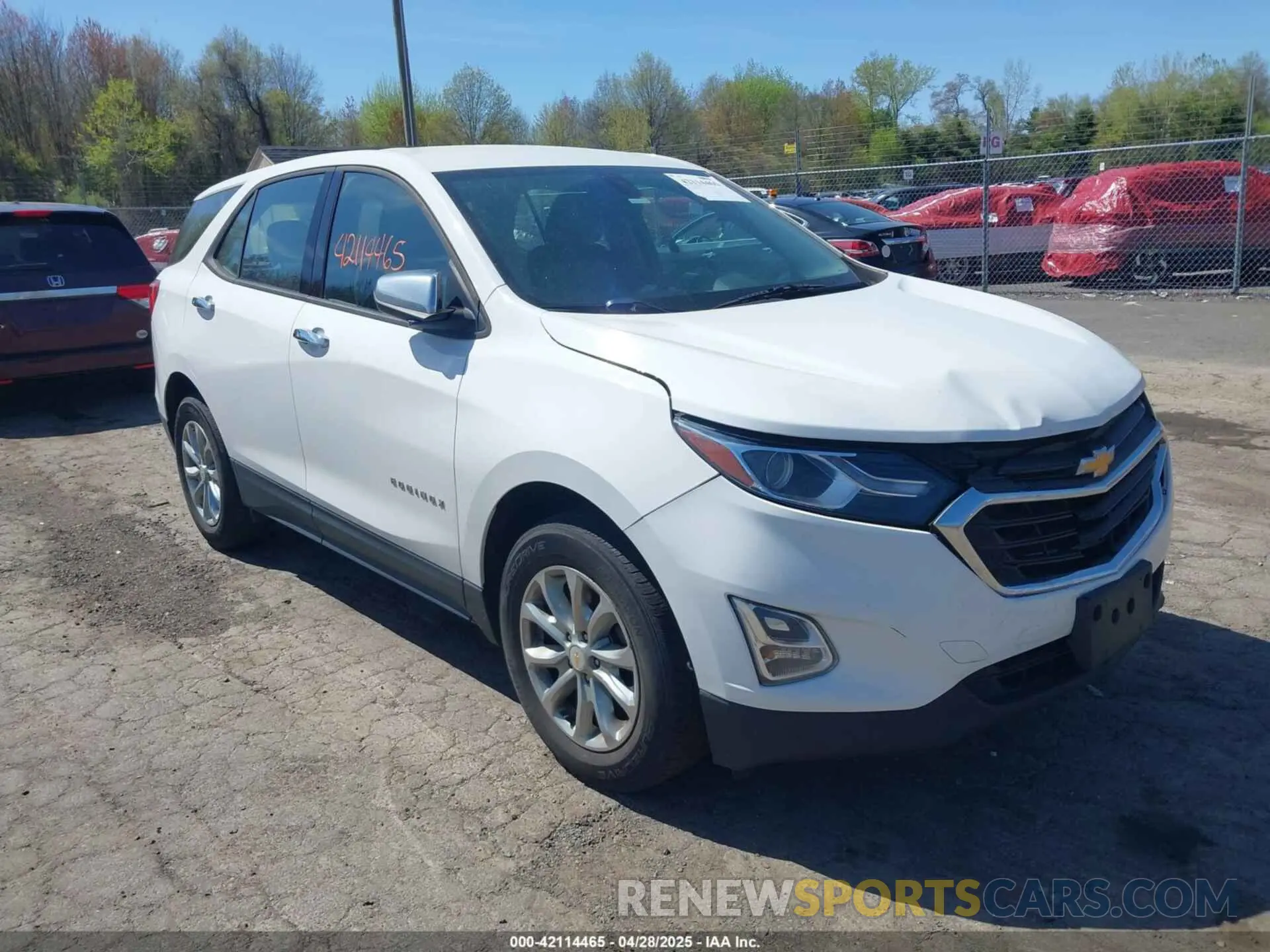 1 Фотография поврежденного автомобиля 2GNAXSEV4K6110423 CHEVROLET EQUINOX 2019