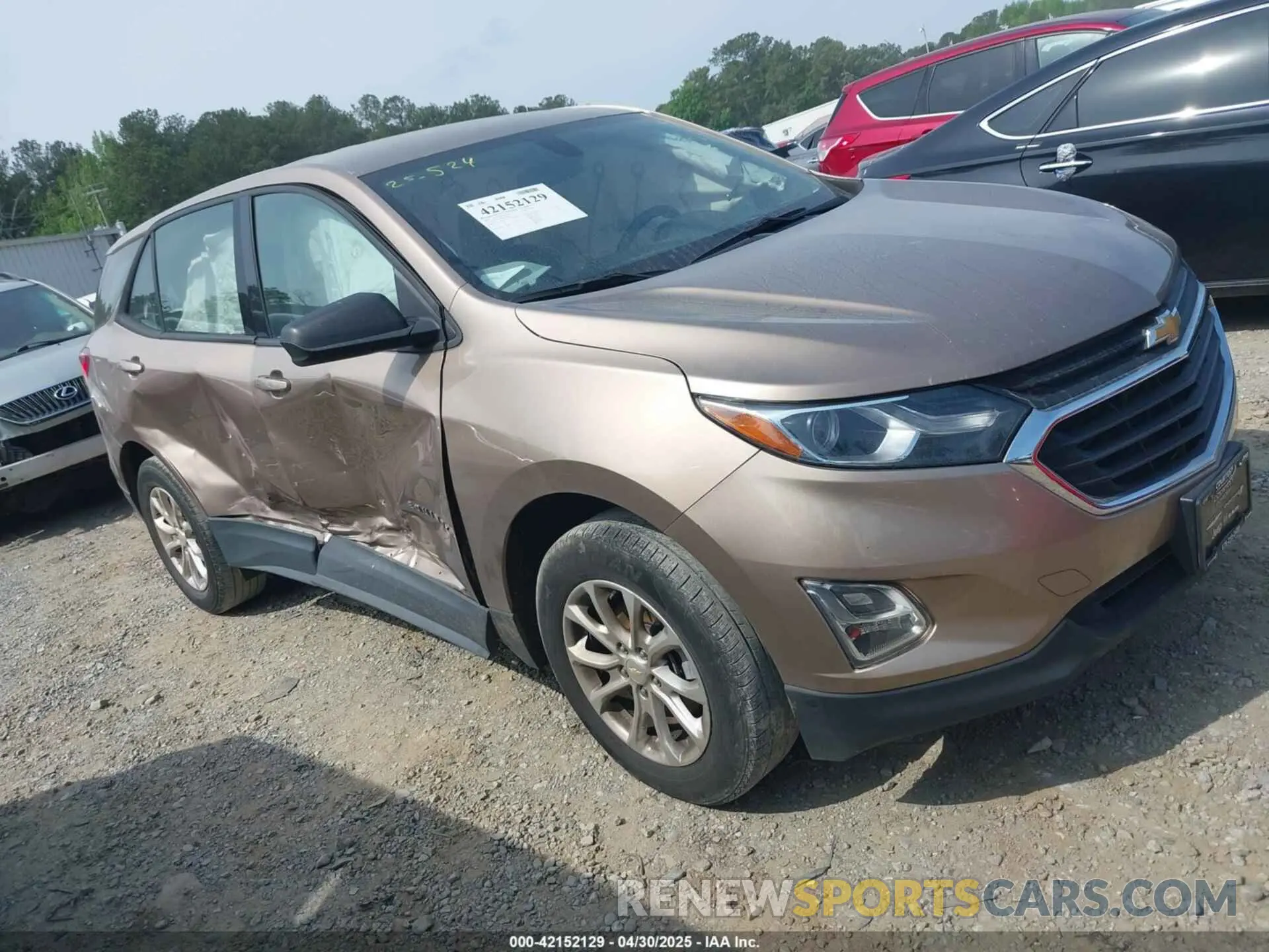 1 Фотография поврежденного автомобиля 2GNAXSEV4K6169956 CHEVROLET EQUINOX 2019
