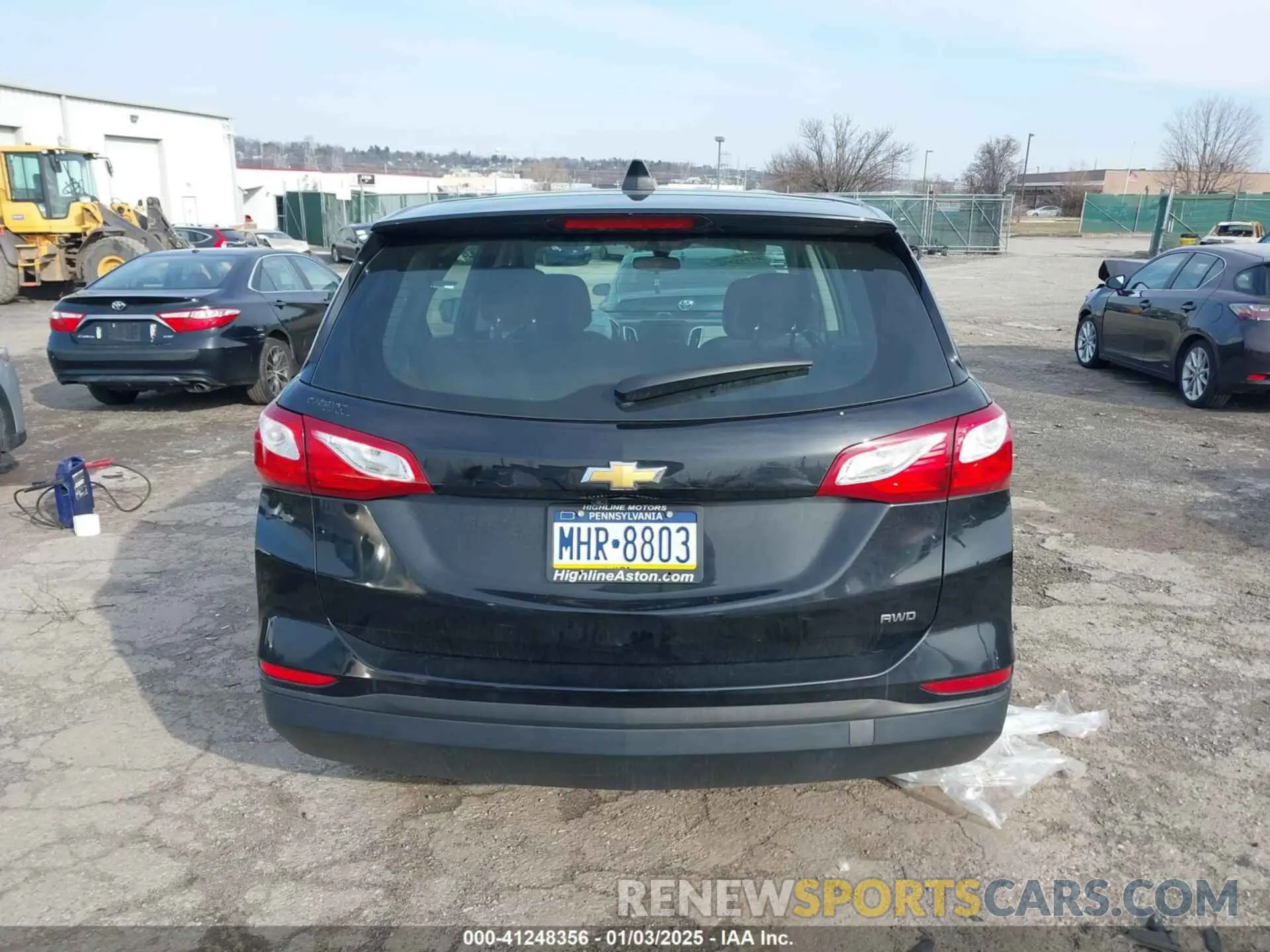 16 Photograph of a damaged car 2GNAXSEV4K6175532 CHEVROLET EQUINOX 2019