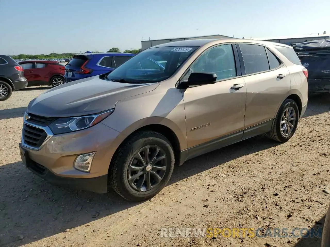 1 Photograph of a damaged car 2GNAXSEV5K6250867 CHEVROLET EQUINOX 2019