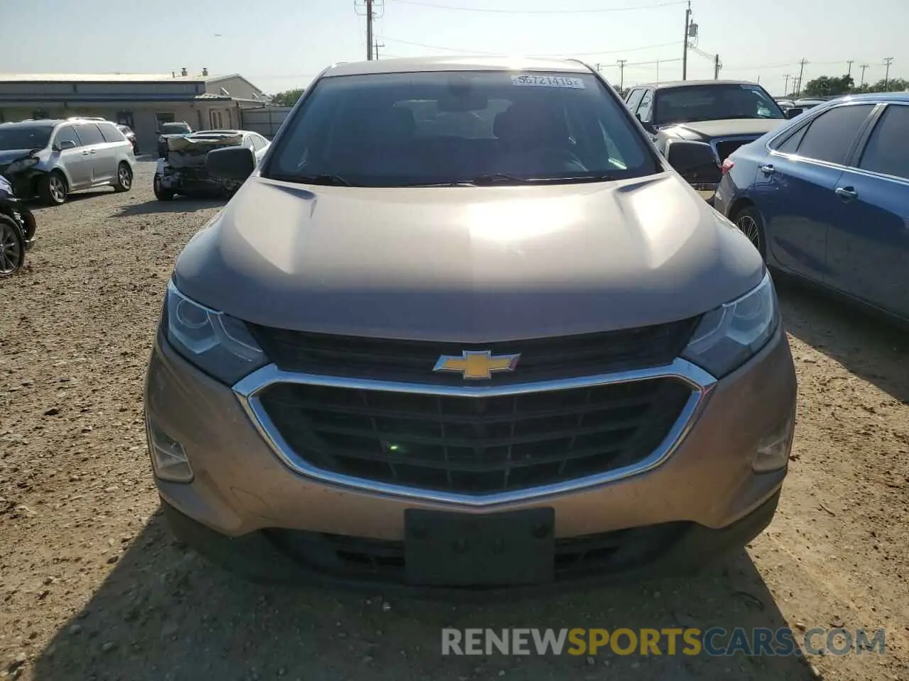 5 Photograph of a damaged car 2GNAXSEV5K6250867 CHEVROLET EQUINOX 2019