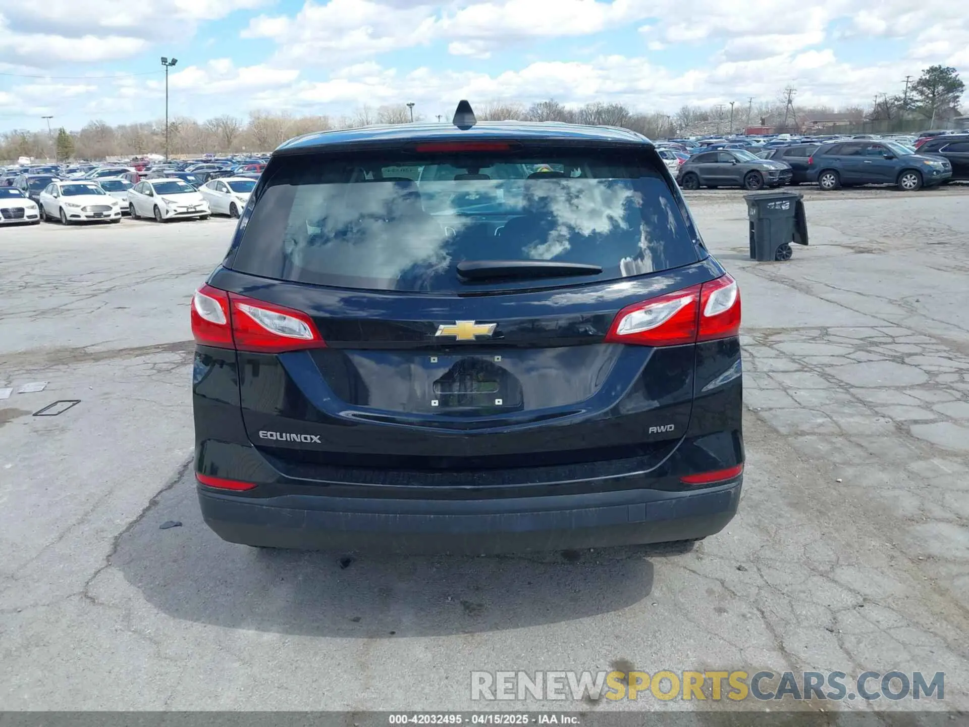 15 Photograph of a damaged car 2GNAXSEV6K6112755 CHEVROLET EQUINOX 2019