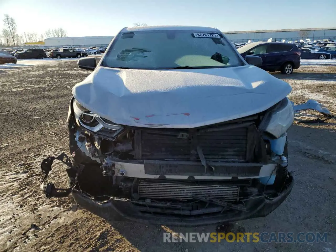 5 Photograph of a damaged car 2GNAXSEV7K6287886 CHEVROLET EQUINOX 2019