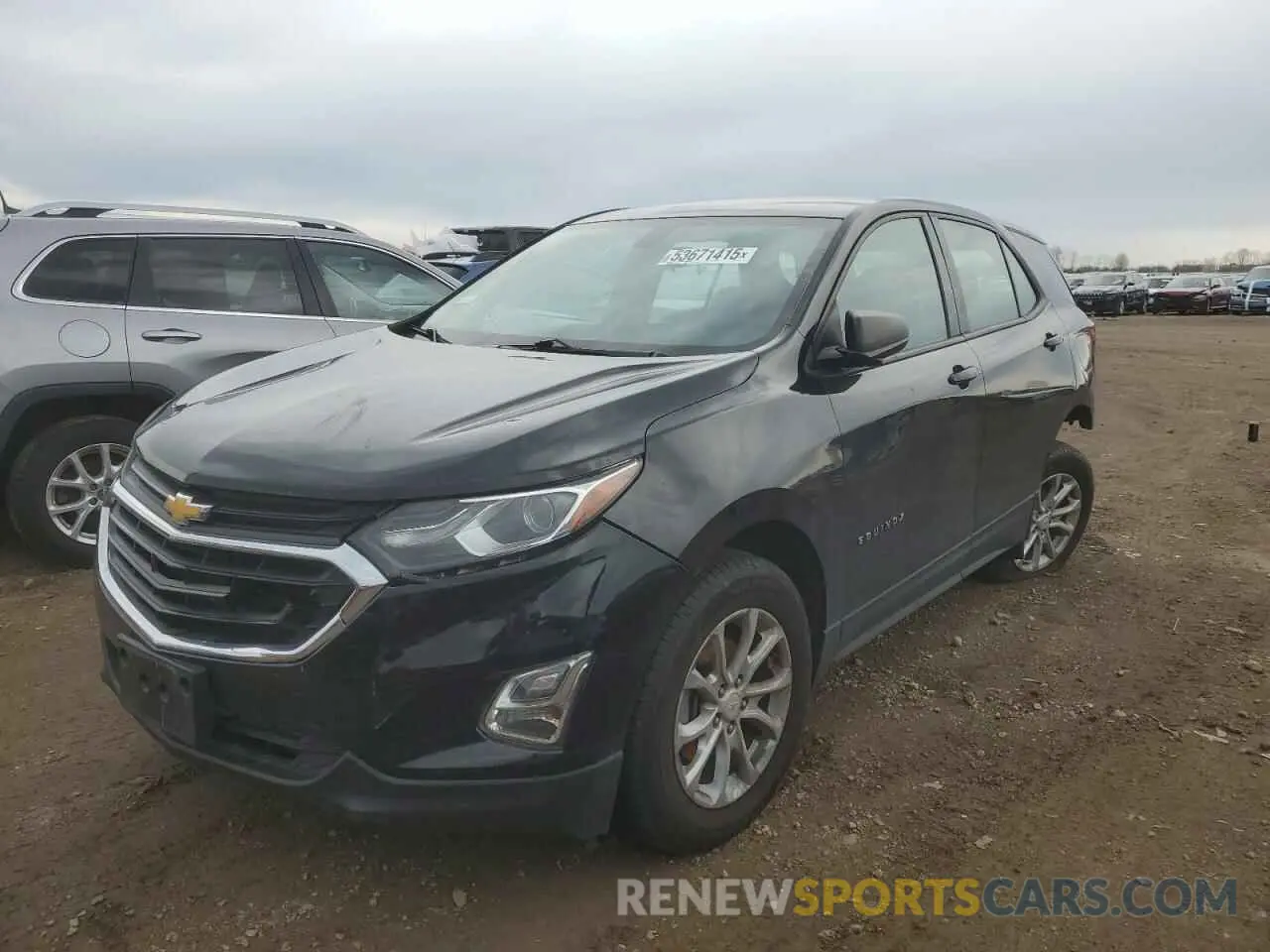 1 Photograph of a damaged car 2GNAXSEV7K6289413 CHEVROLET EQUINOX 2019