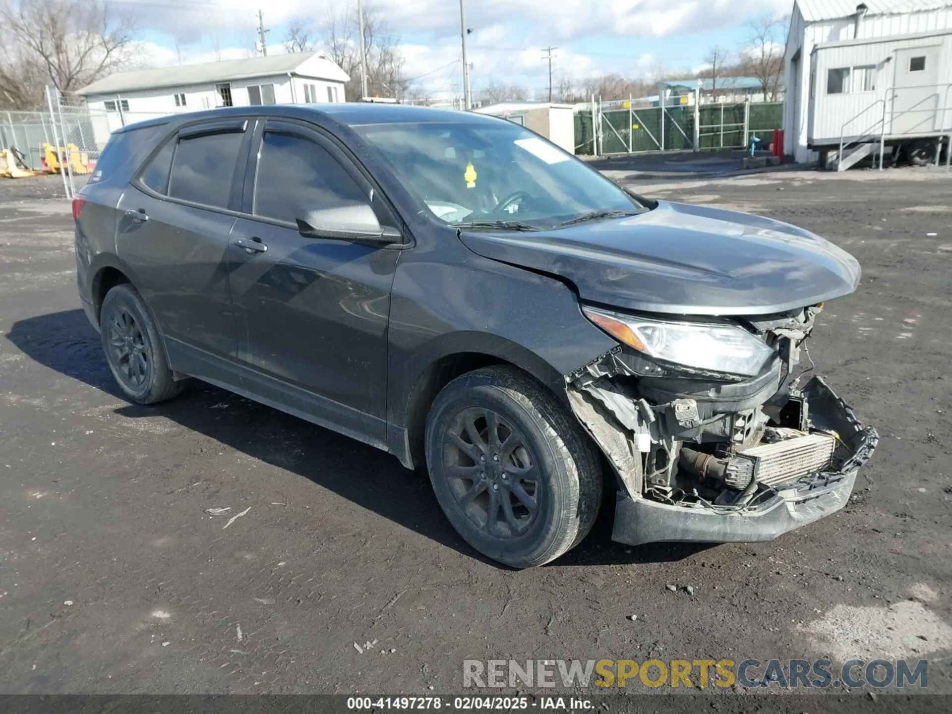 1 Photograph of a damaged car 2GNAXSEV8K6207107 CHEVROLET EQUINOX 2019