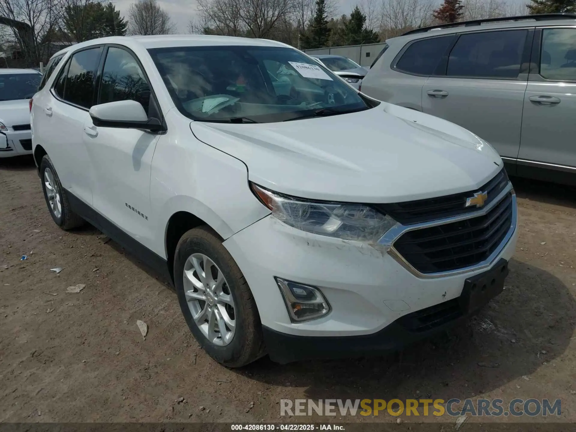 1 Photograph of a damaged car 2GNAXTEV1K6255280 CHEVROLET EQUINOX 2019