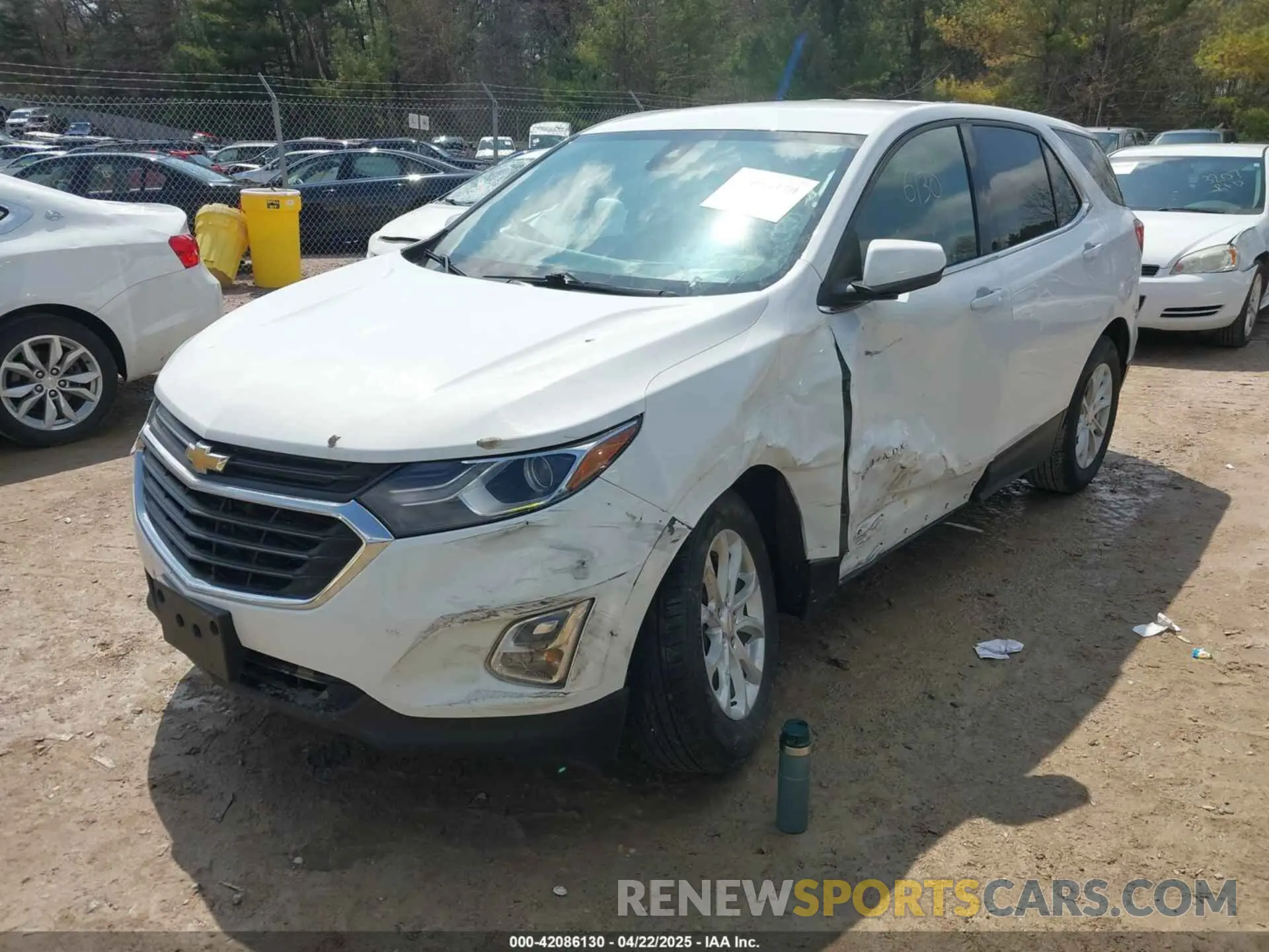2 Photograph of a damaged car 2GNAXTEV1K6255280 CHEVROLET EQUINOX 2019