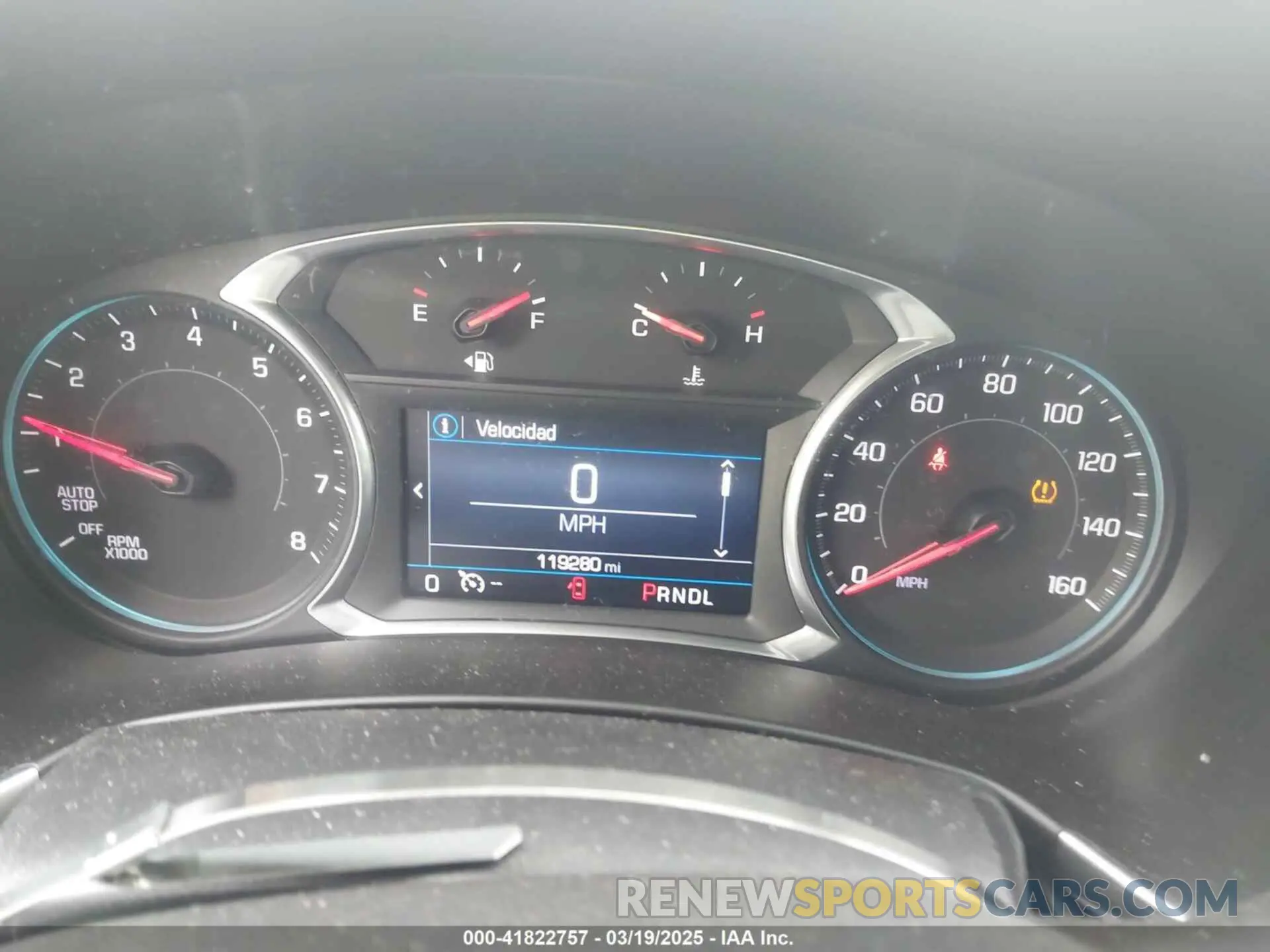 7 Photograph of a damaged car 2GNAXTEV6K6152713 CHEVROLET EQUINOX 2019